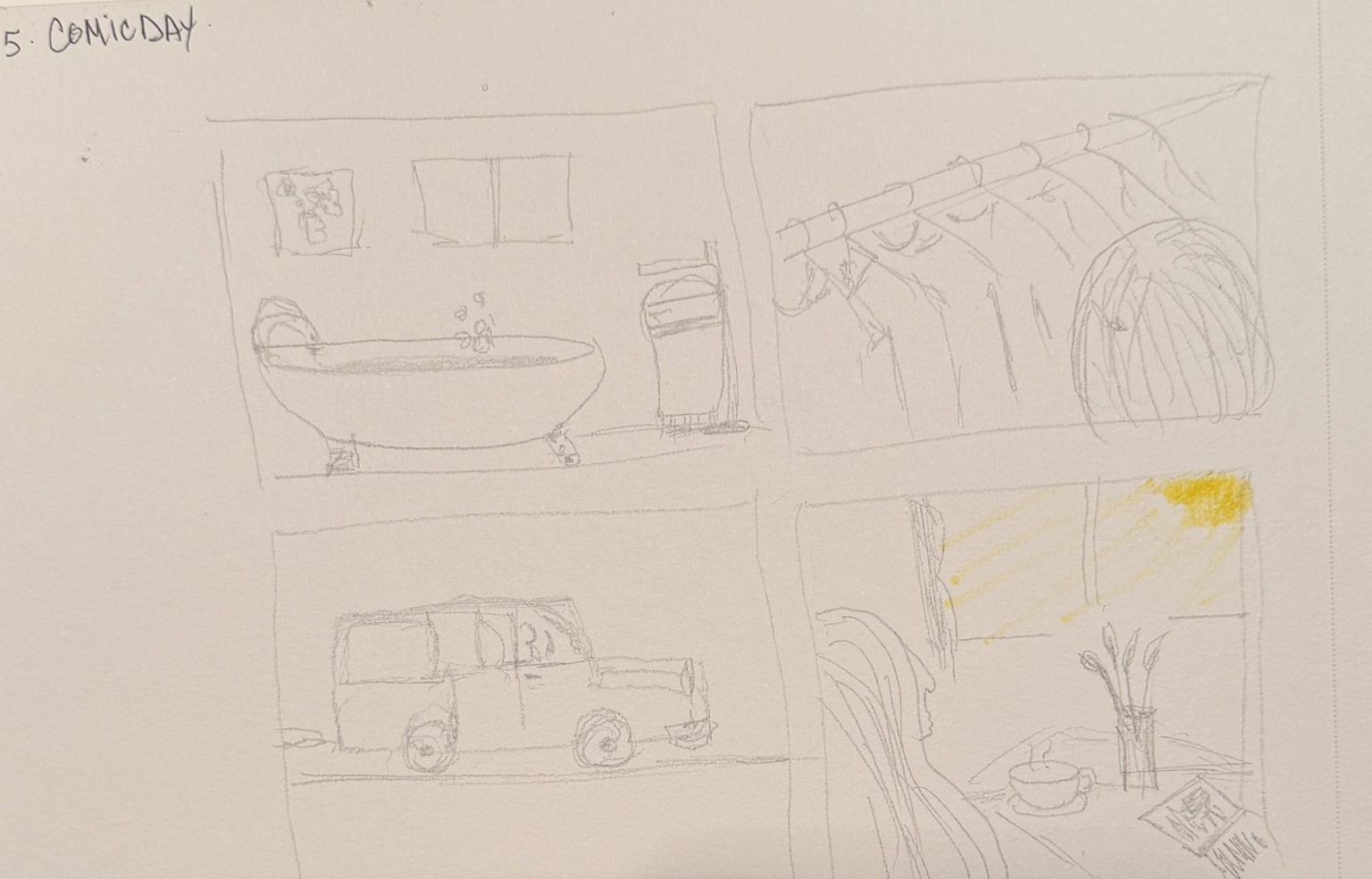 5 Days of Sketching - Habit and Experimentation Challenge - Fun course - image 1 - student project