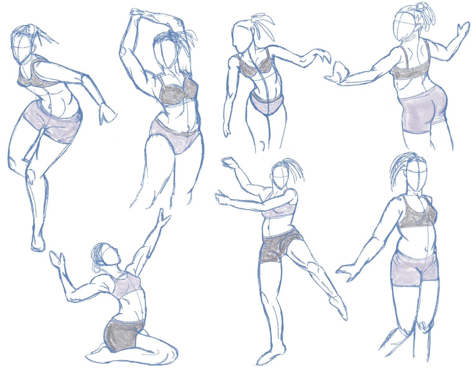 Dynamic Poses Exercise - image 1 - student project
