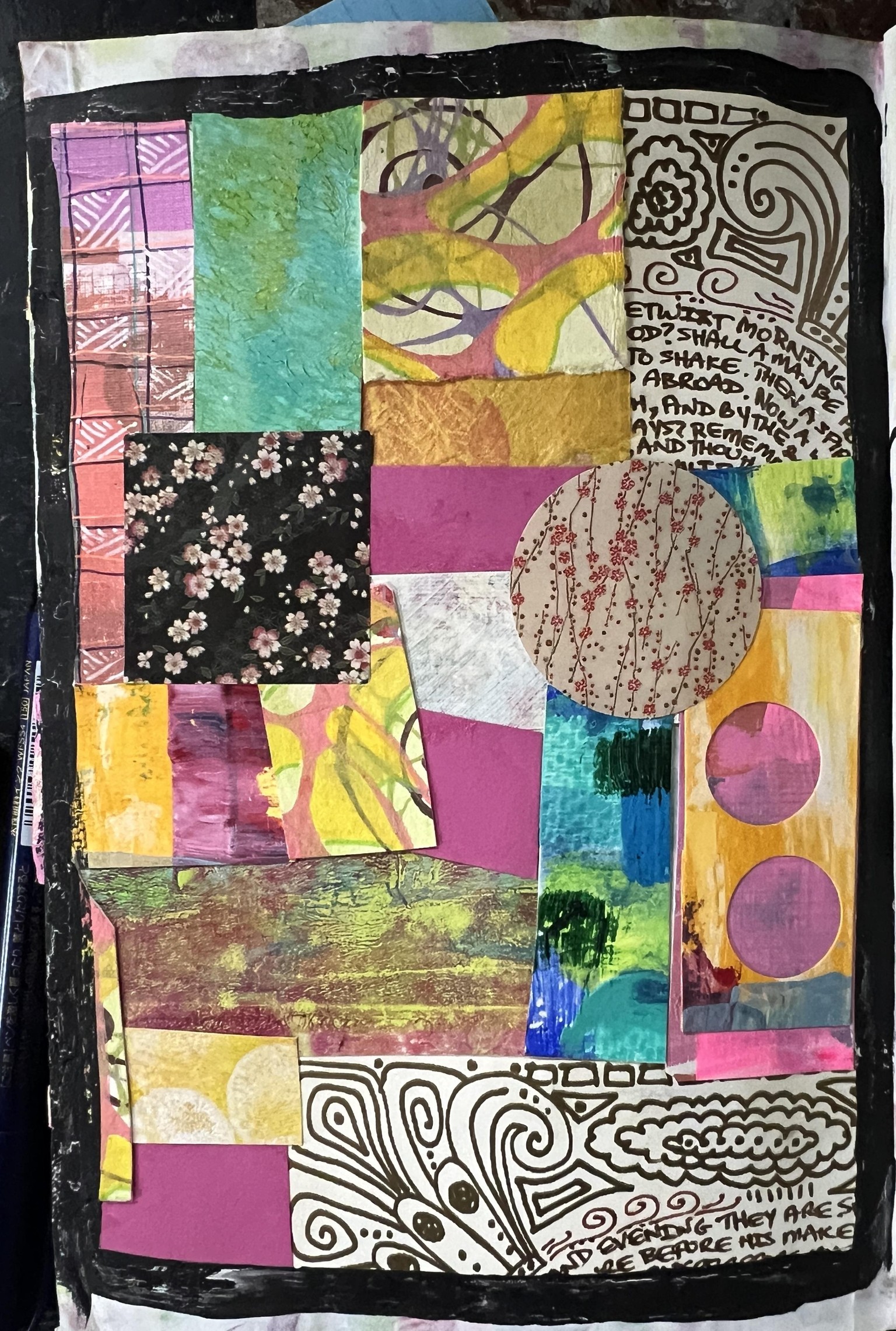 Collage in My Journal - image 1 - student project