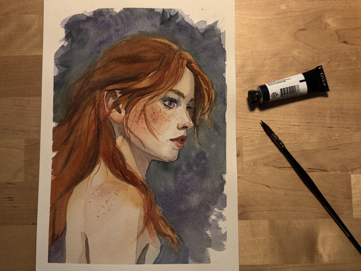 Light, Depth & Emotion in Watercolour - image 1 - student project
