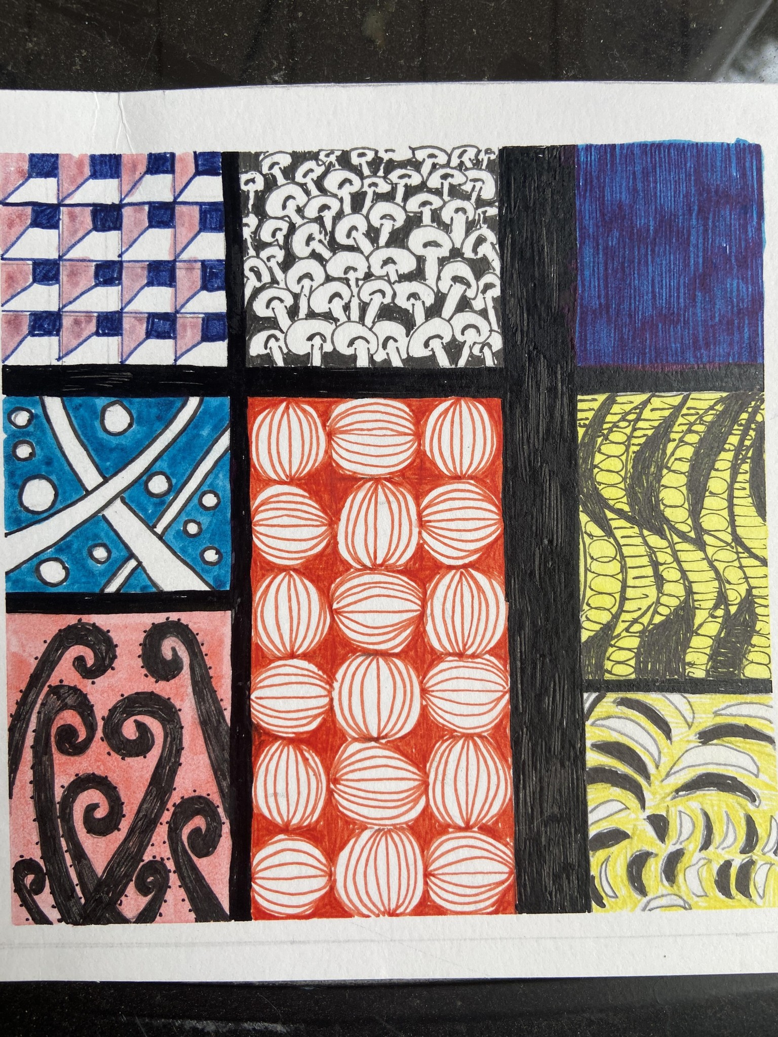 Zany Zentangle - image 2 - student project