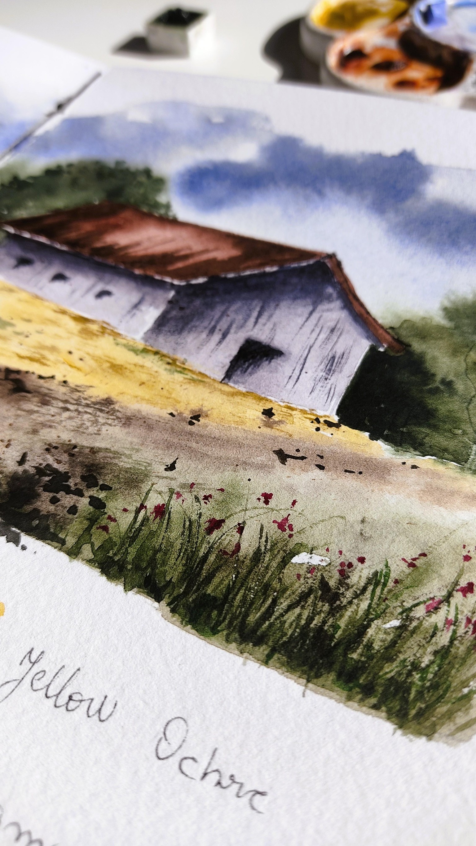 Sketchbook Series - Painting watercolor landscape studies in your watercolor journal - image 3 - student project