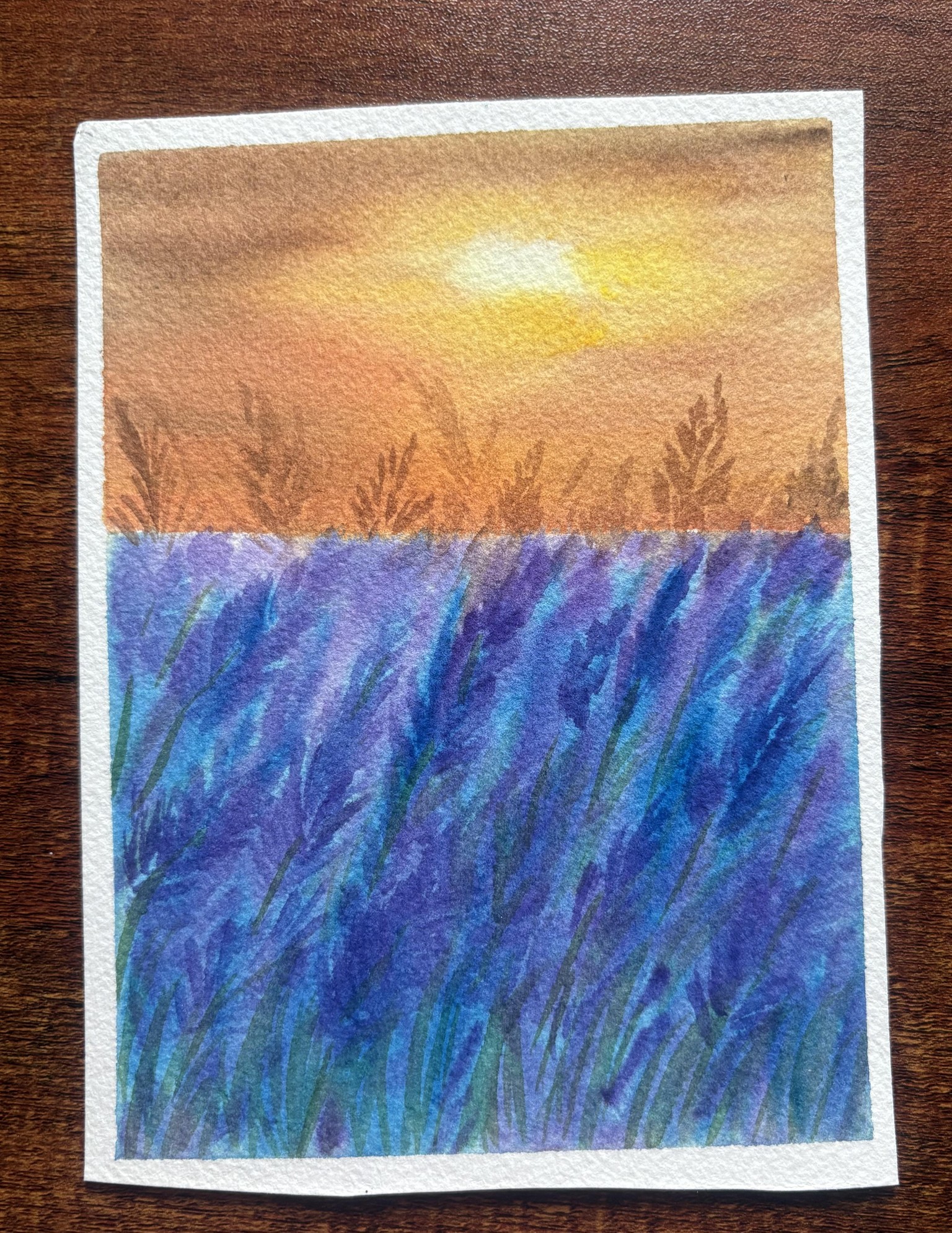 Loose & Expressive spring watercolour landscapes - image 5 - student project