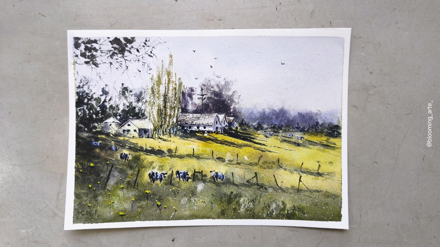 Master Light, Shadow & Color in Watercolor Landscapes: Joseph Zbukvic Master Study - image 1 - student project
