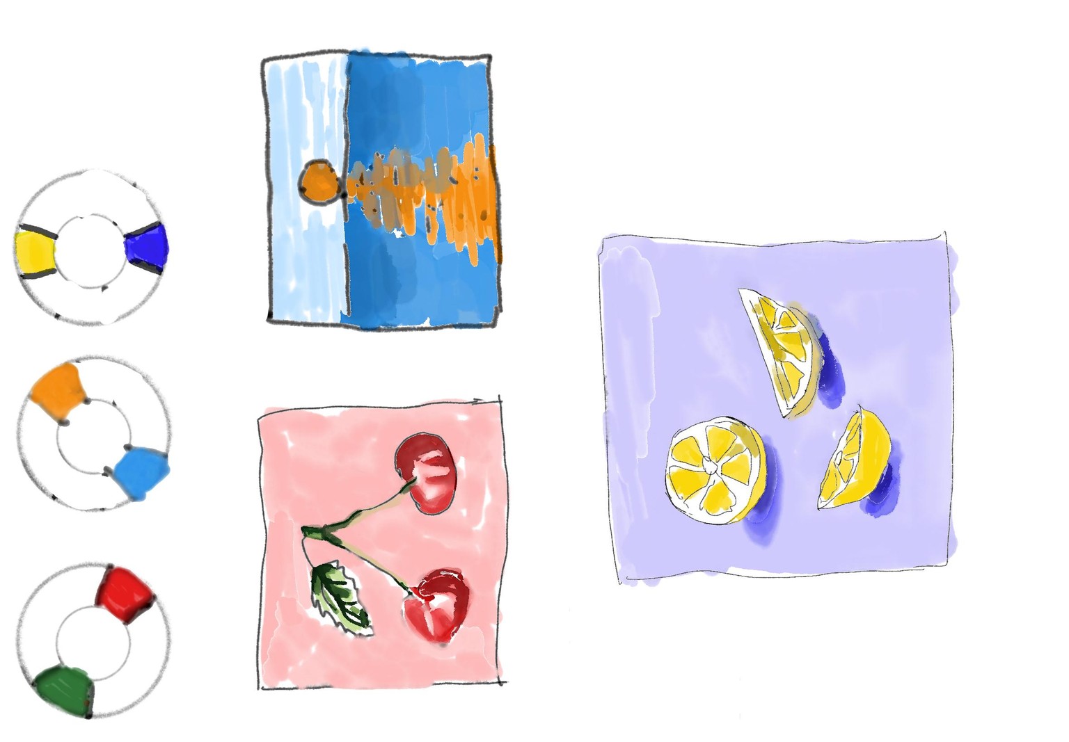Complementary painting - image 1 - student project