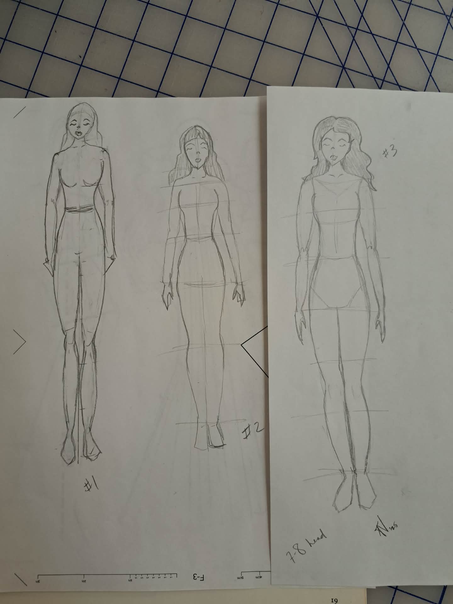 Croquis tries #1-3 - image 1 - student project