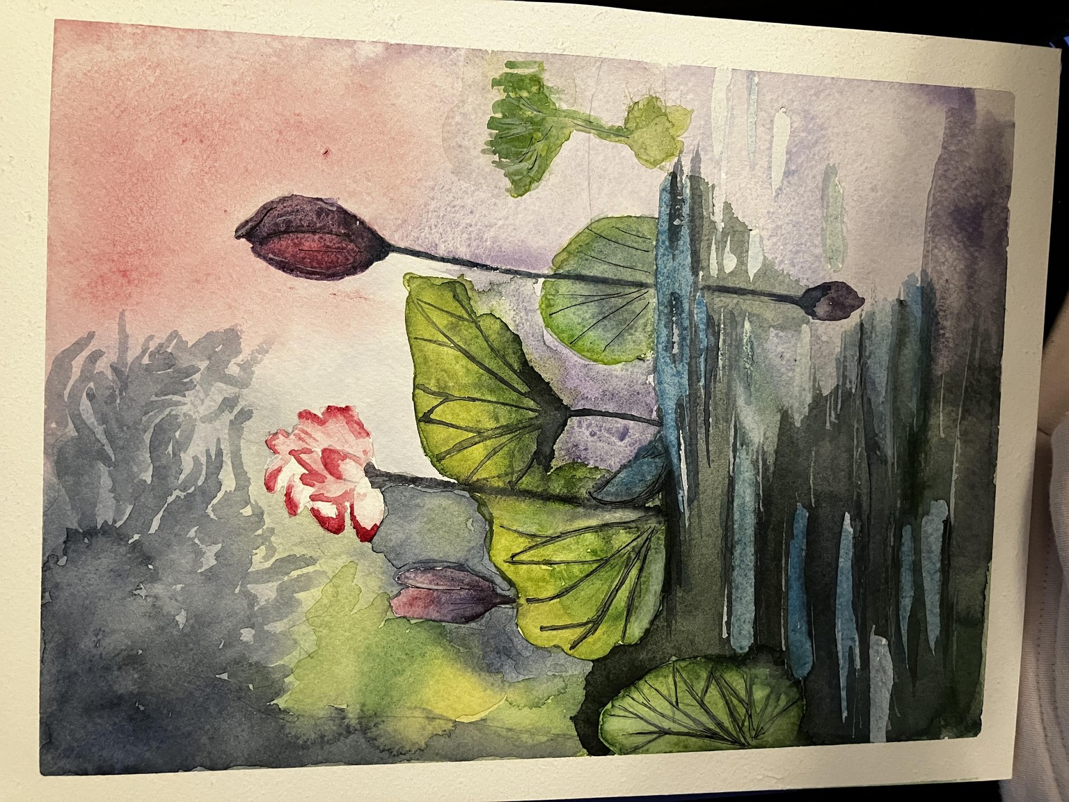 Lotus flower - image 1 - student project