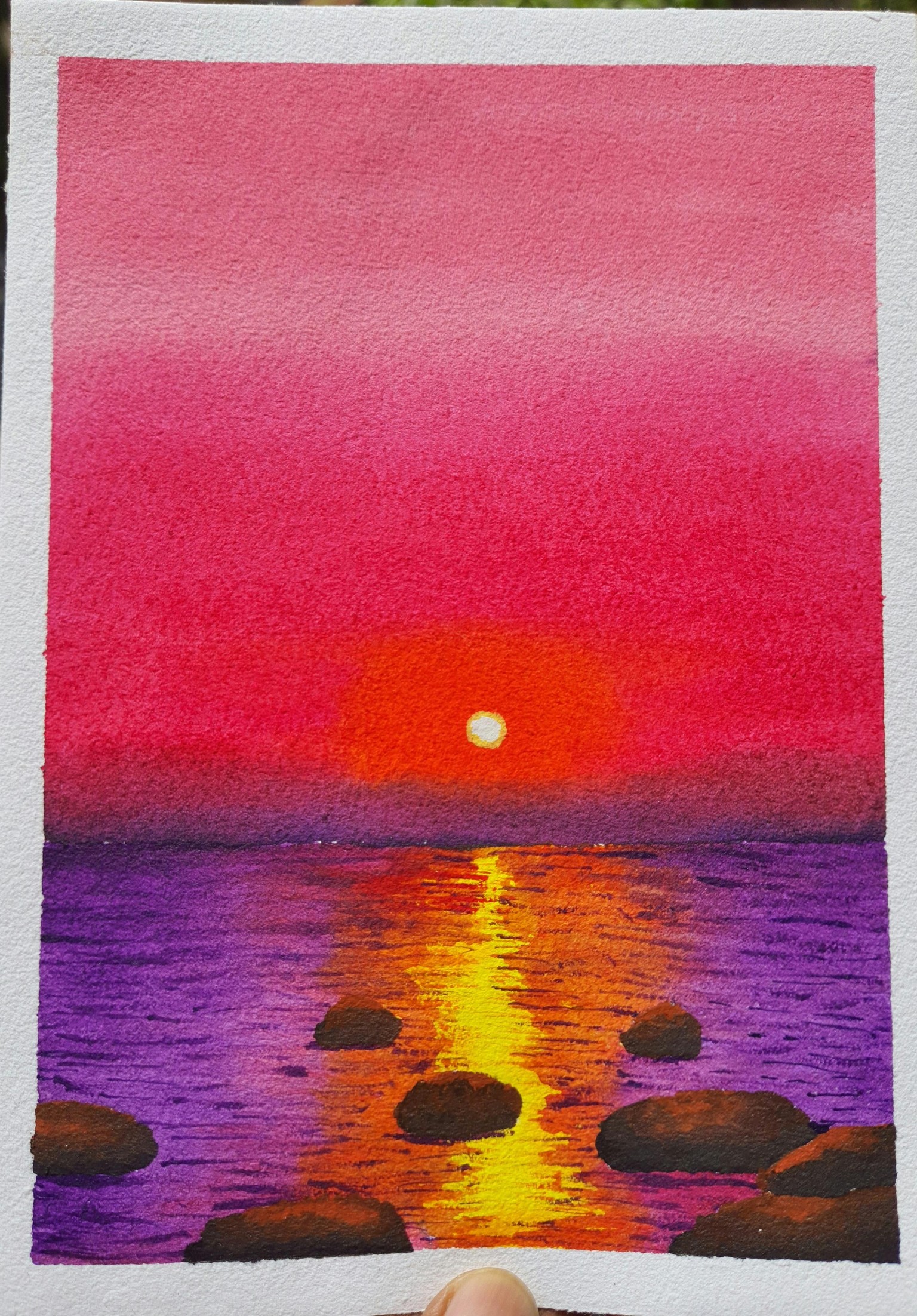 30 Days of Beautiful Watercolor Skies. . !!! - image 10 - student project