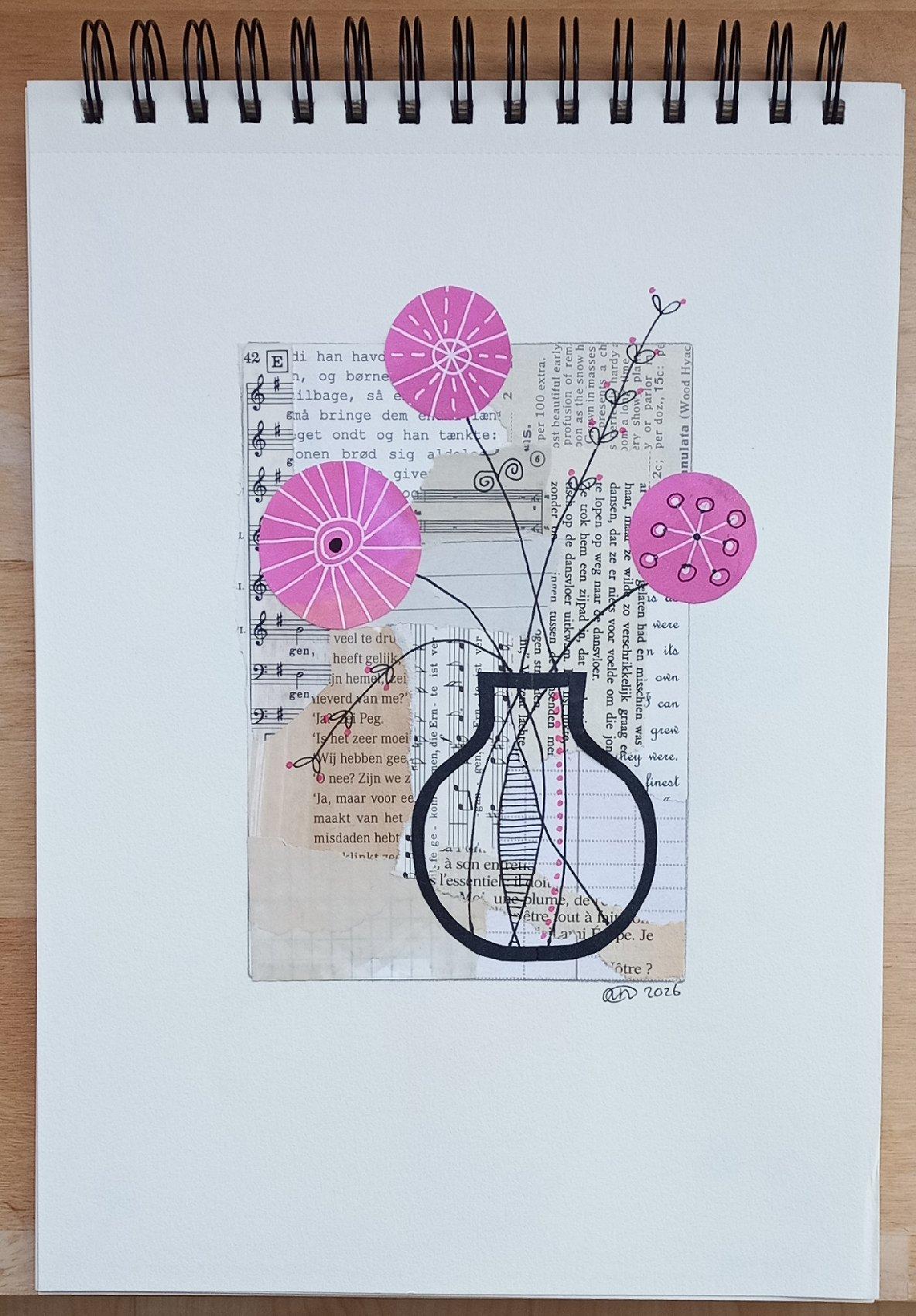 Postcards and sketchbook - image 3 - student project