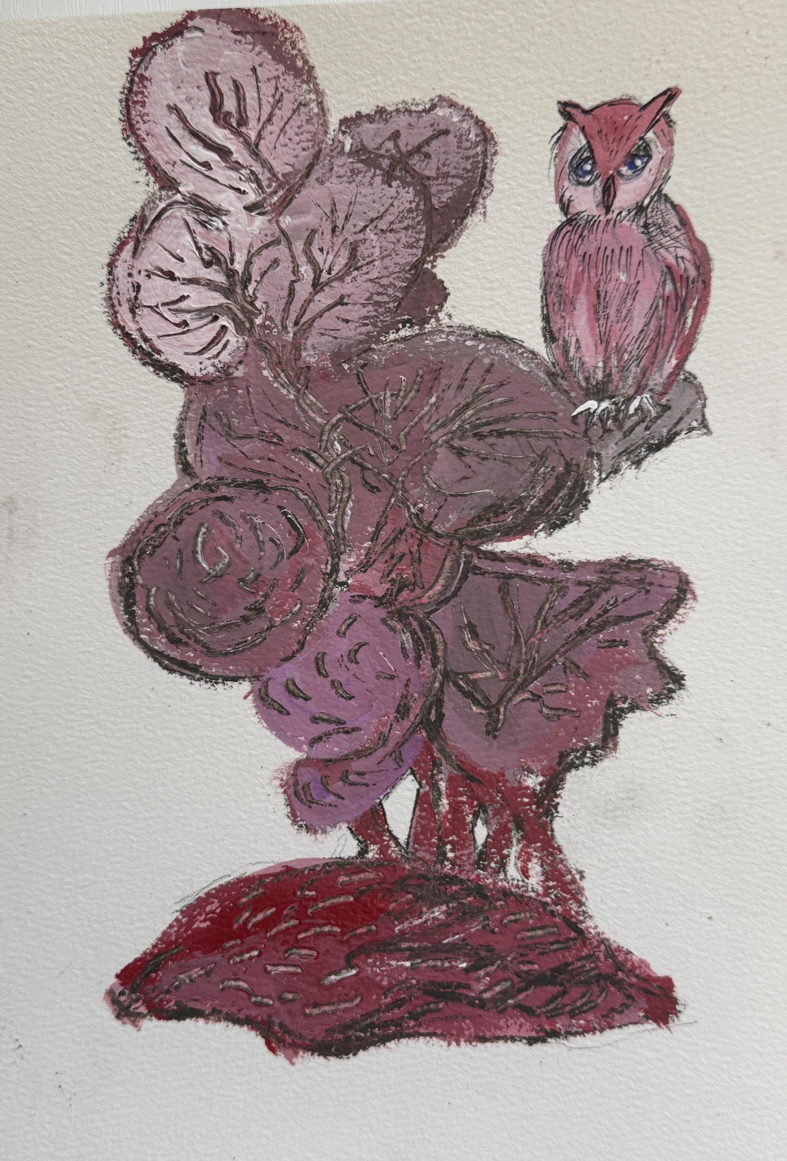 Owl Sketchbook Challenge - image 7 - student project