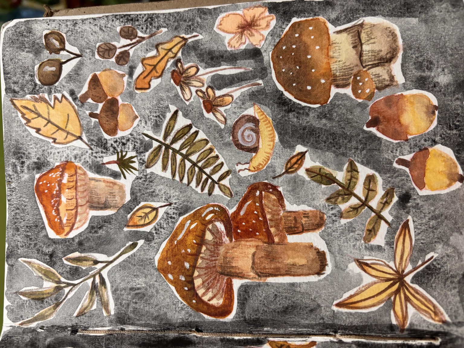 Autumn painting - image 1 - student project