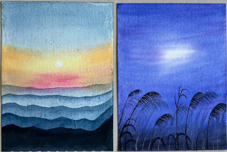 30 days of unwinding with watercolor challenge - image 13 - student project