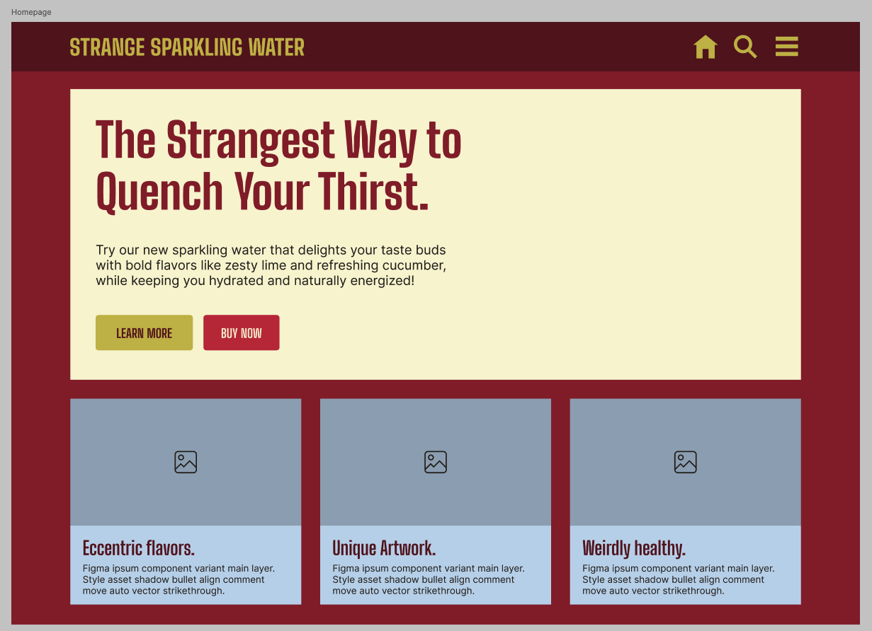 Strange Sparkling Water - image 8 - student project