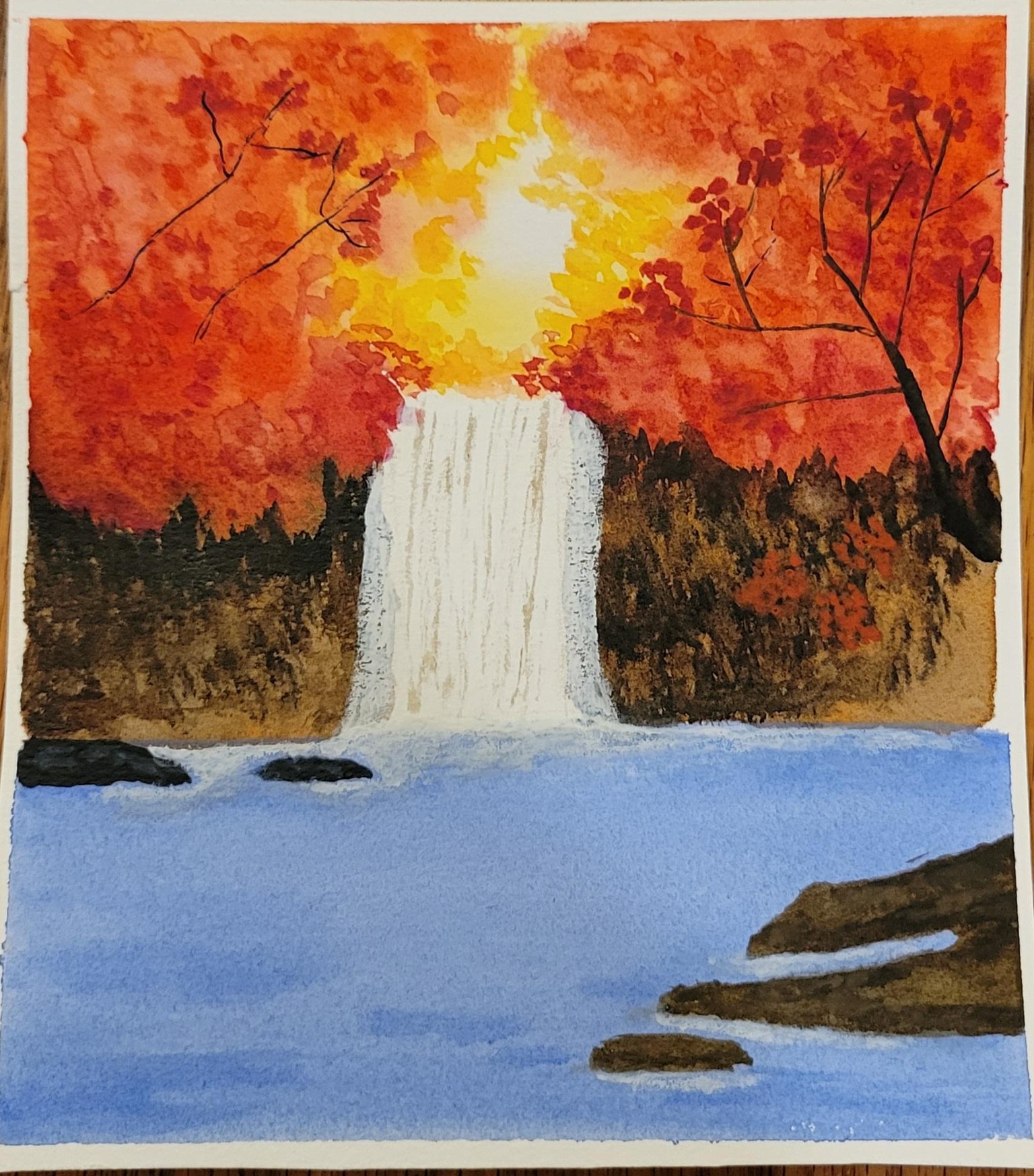 Mt. Fuji, Thailand Waterfall, Kansas Lake, China - image 2 - student project
