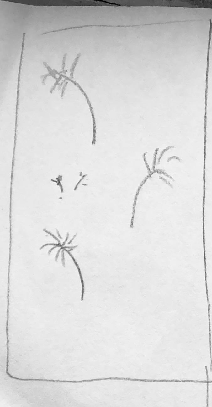 Dandelion Wishes gift wrap - image 2 - student project