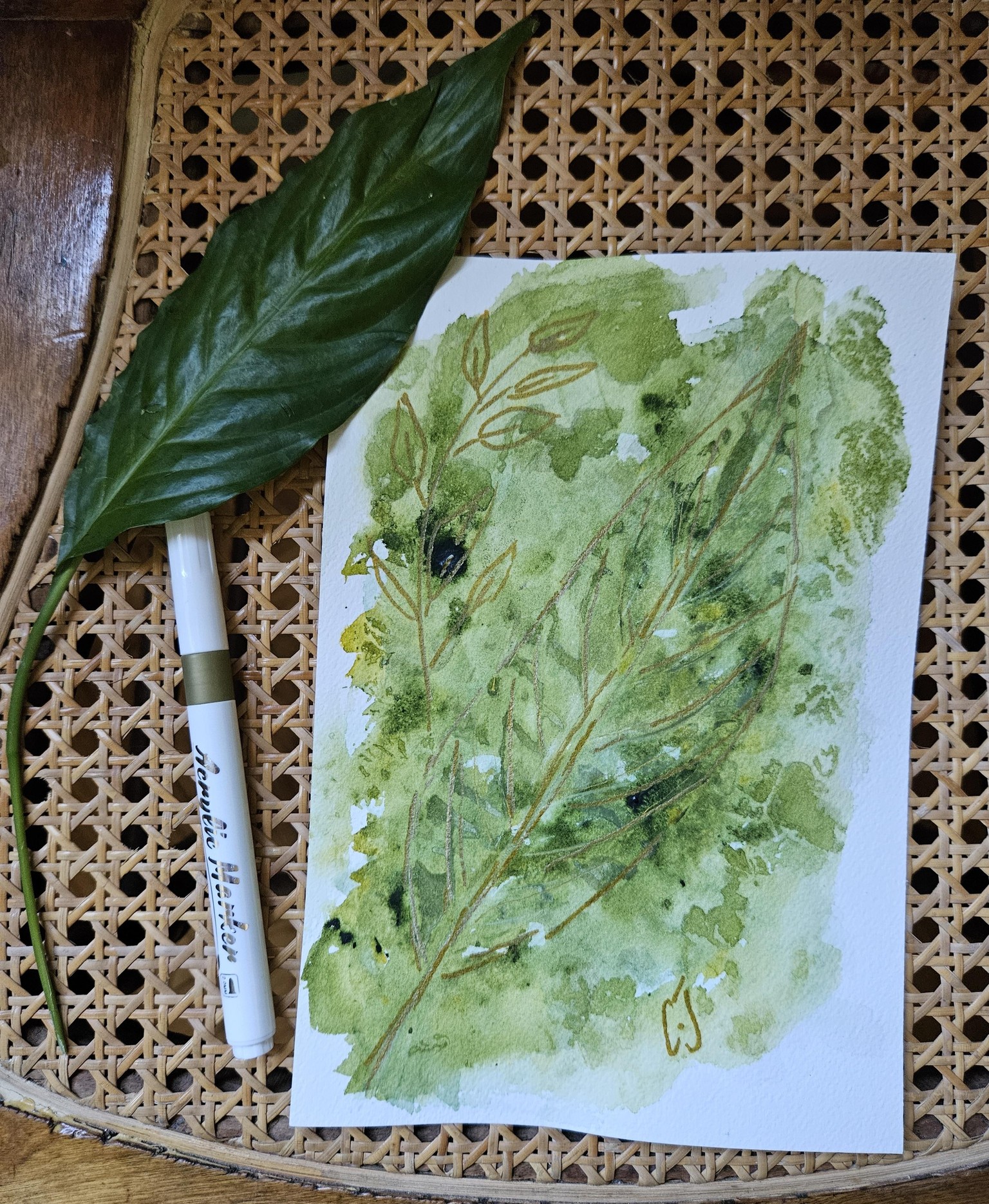 Leaf Stamping - image 1 - student project