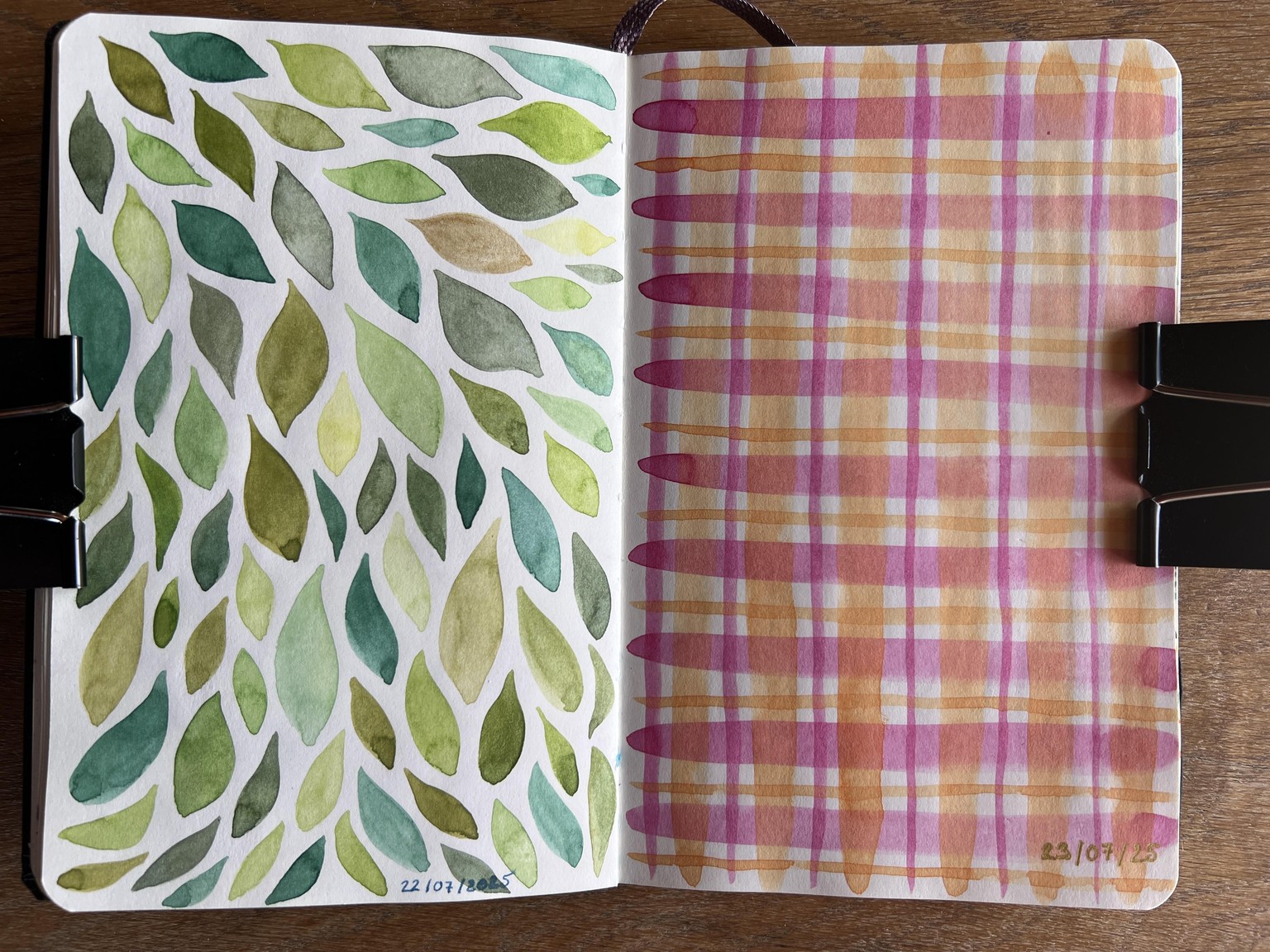 Watercolor patterns - image 2 - student project