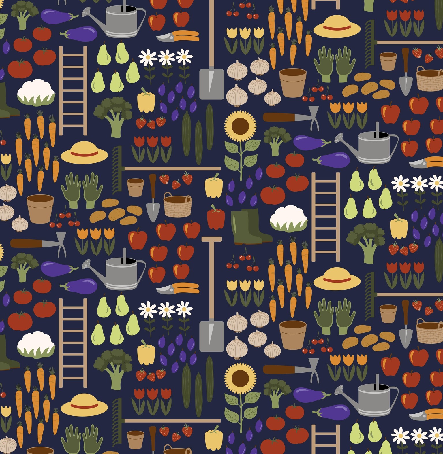 Garden Pattern - image 1 - student project