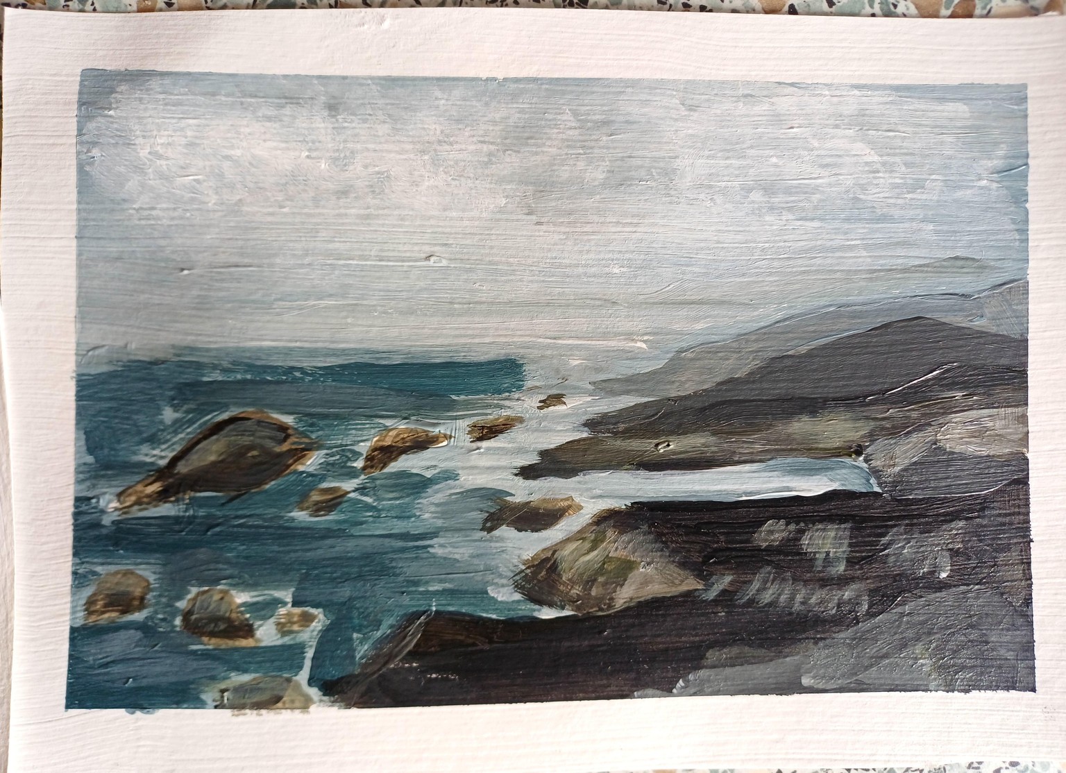 My First Acrylic Experience - image 1 - student project