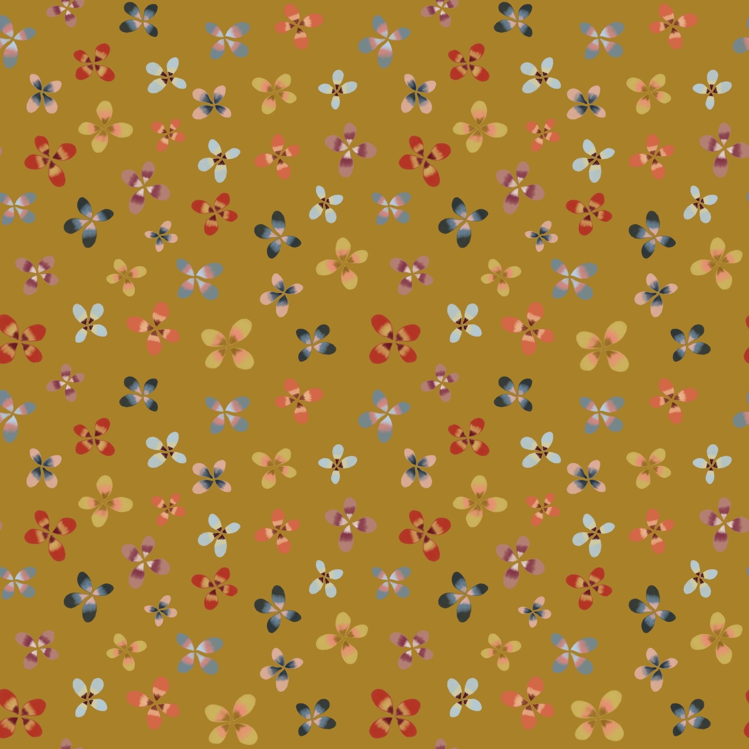 Sweet Repeating Florals - image 3 - student project