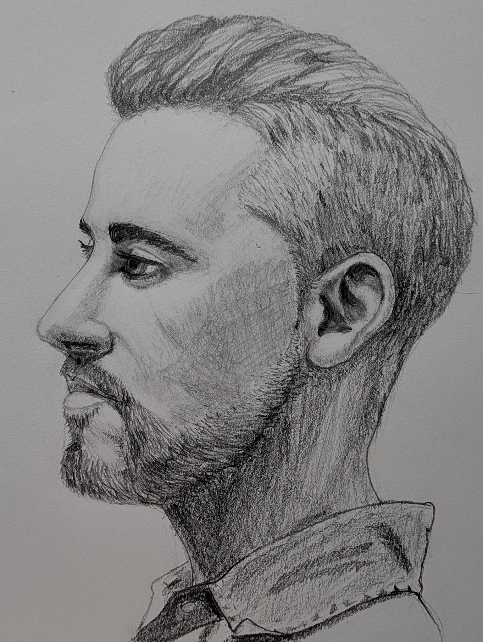 Draw a Portrait using Loomis Head and Asaro Method - image 1 - student project