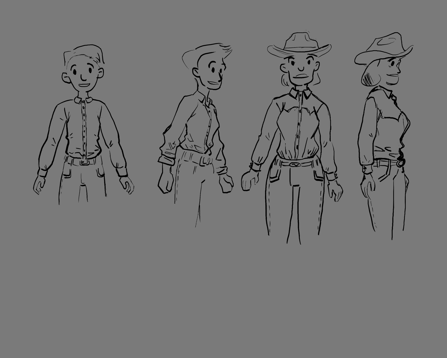 Character and Clothing - Final Characters + “homework” - image 3 - student project