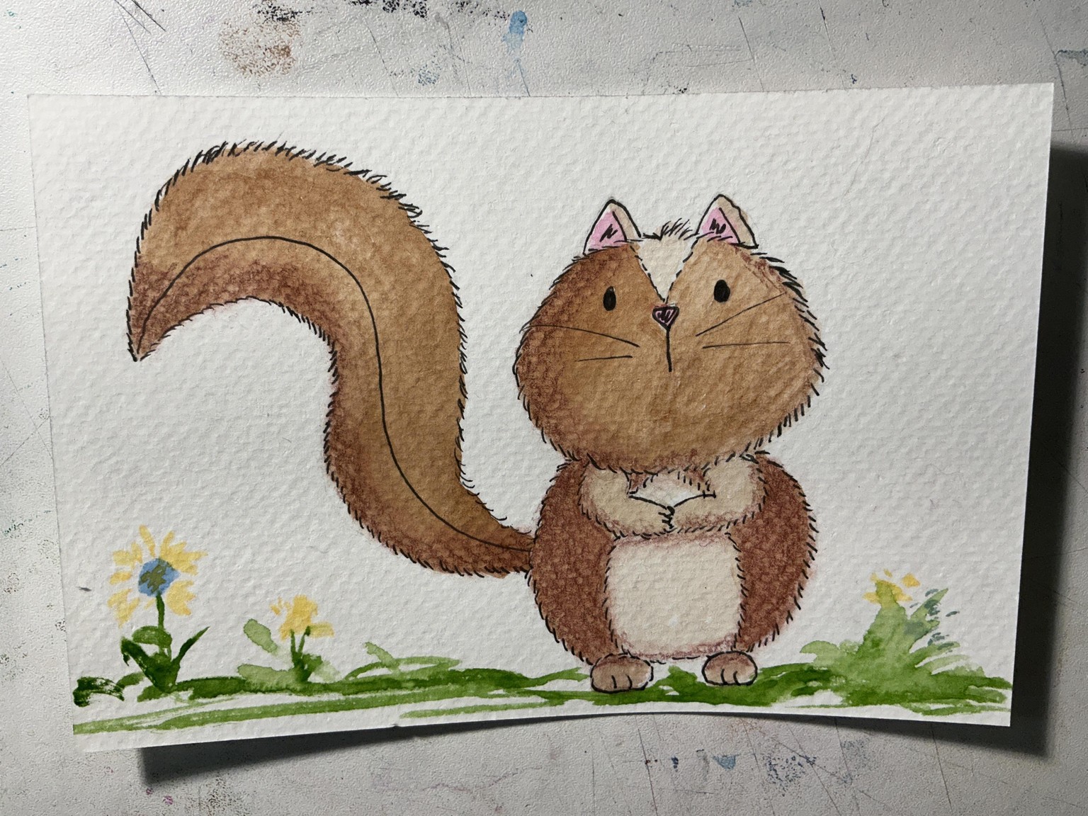 Baby squirrel - image 1 - student project