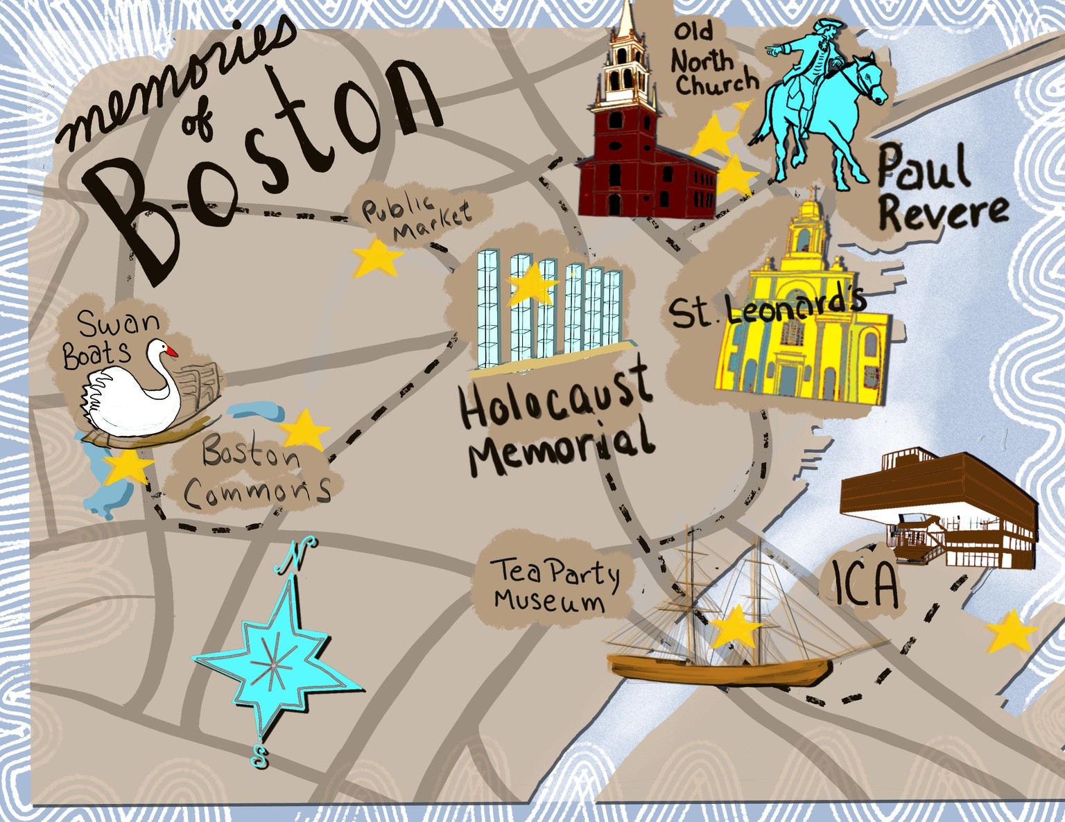 Boston tourist - image 1 - student project