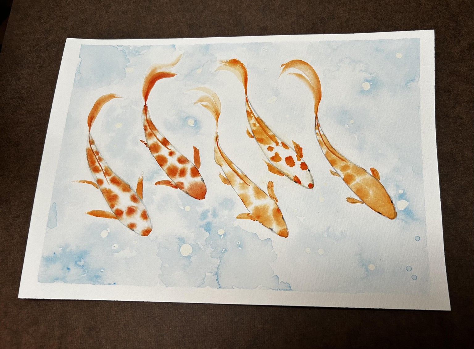 Koi fish - image 2 - student project