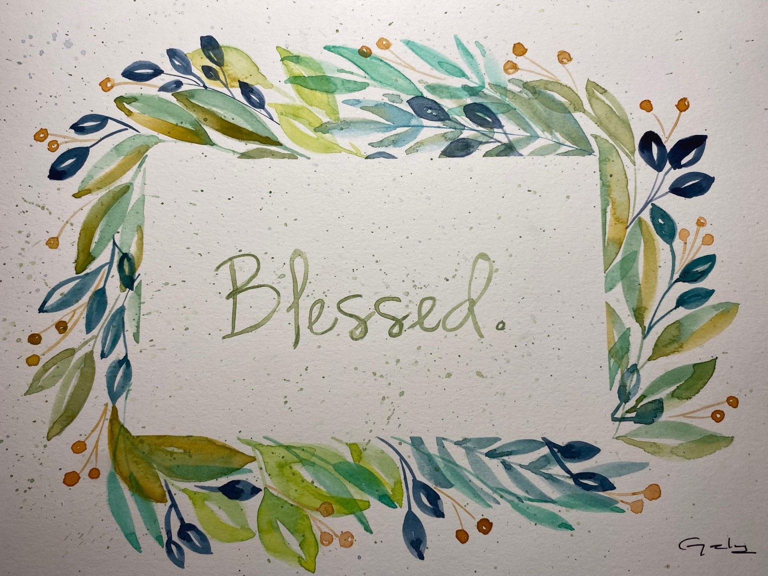 blessed🍃 - image 1 - student project