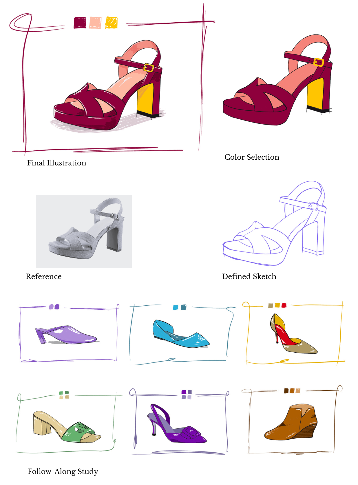 Fashionable Shoes - image 1 - student project
