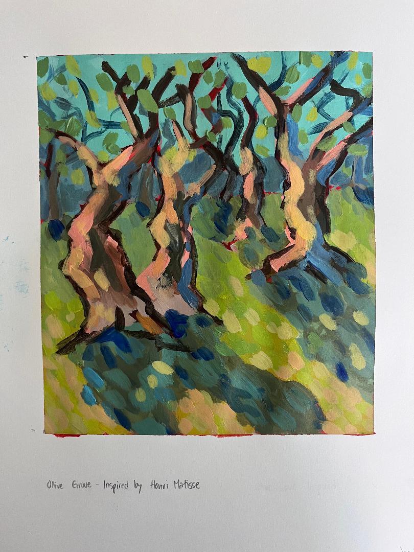 My Whimsical Olive Grove - image 1 - student project