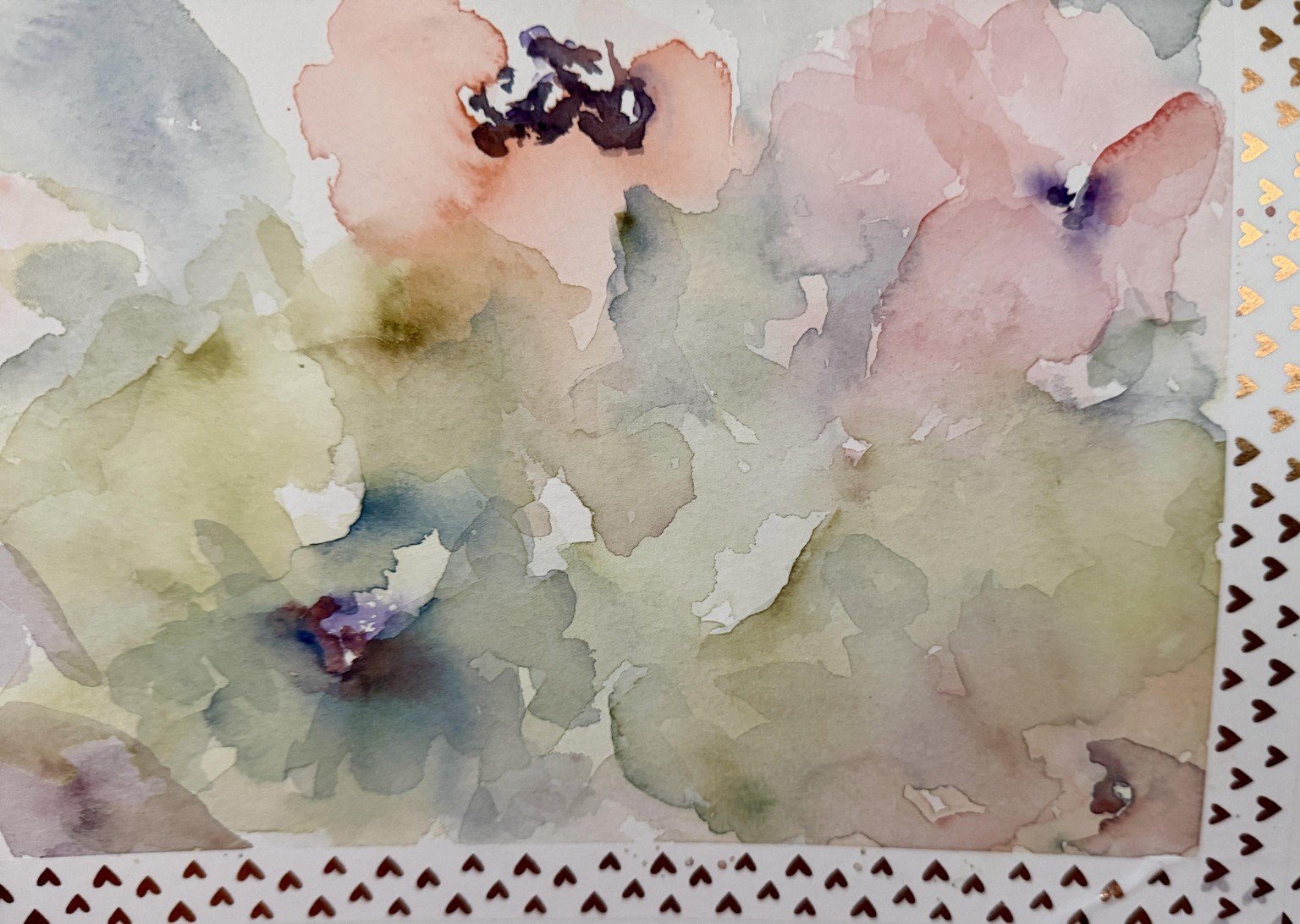 Small wet in wet loose floral - image 1 - student project