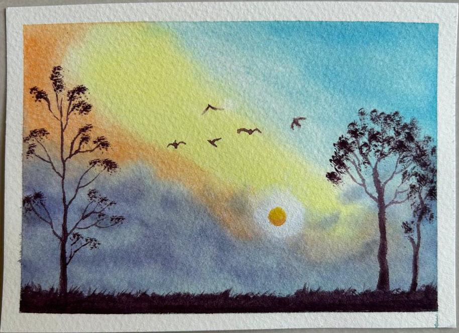 50 days of watercolor (completed) - image 34 - student project