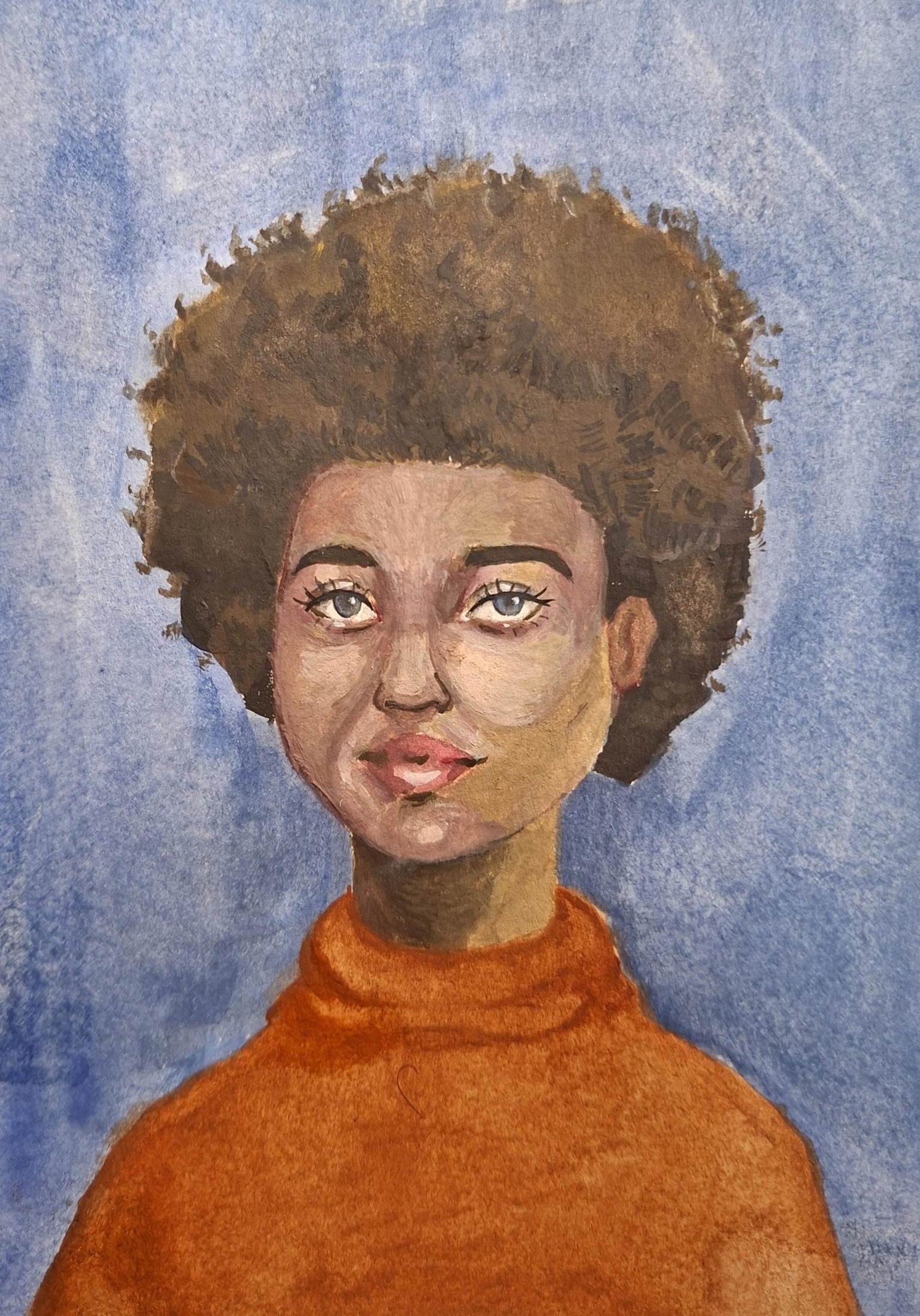Colored portrait and Monochromatic portrait - image 2 - student project