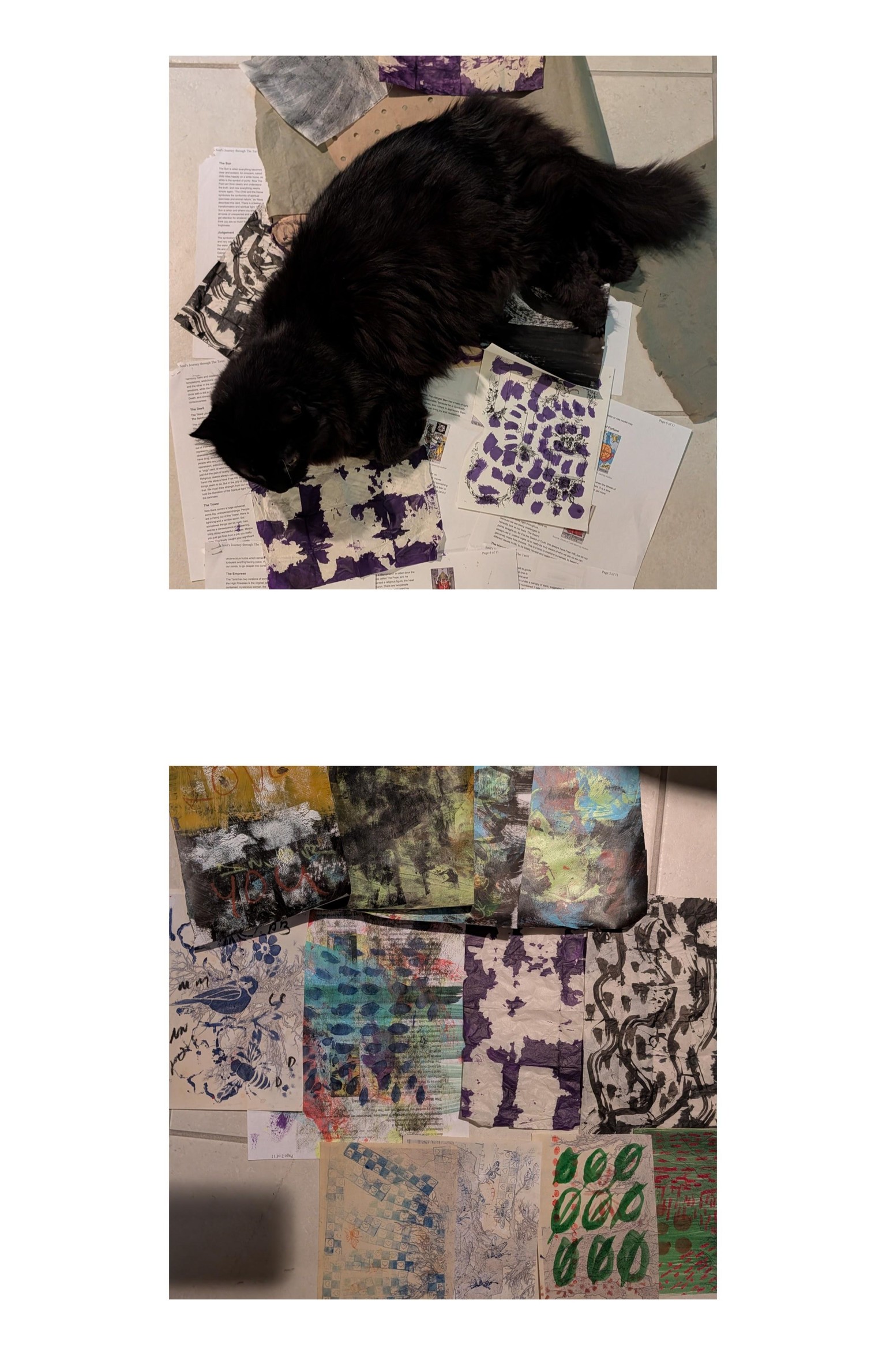 My First Time Making Collage Paper - image 8 - student project