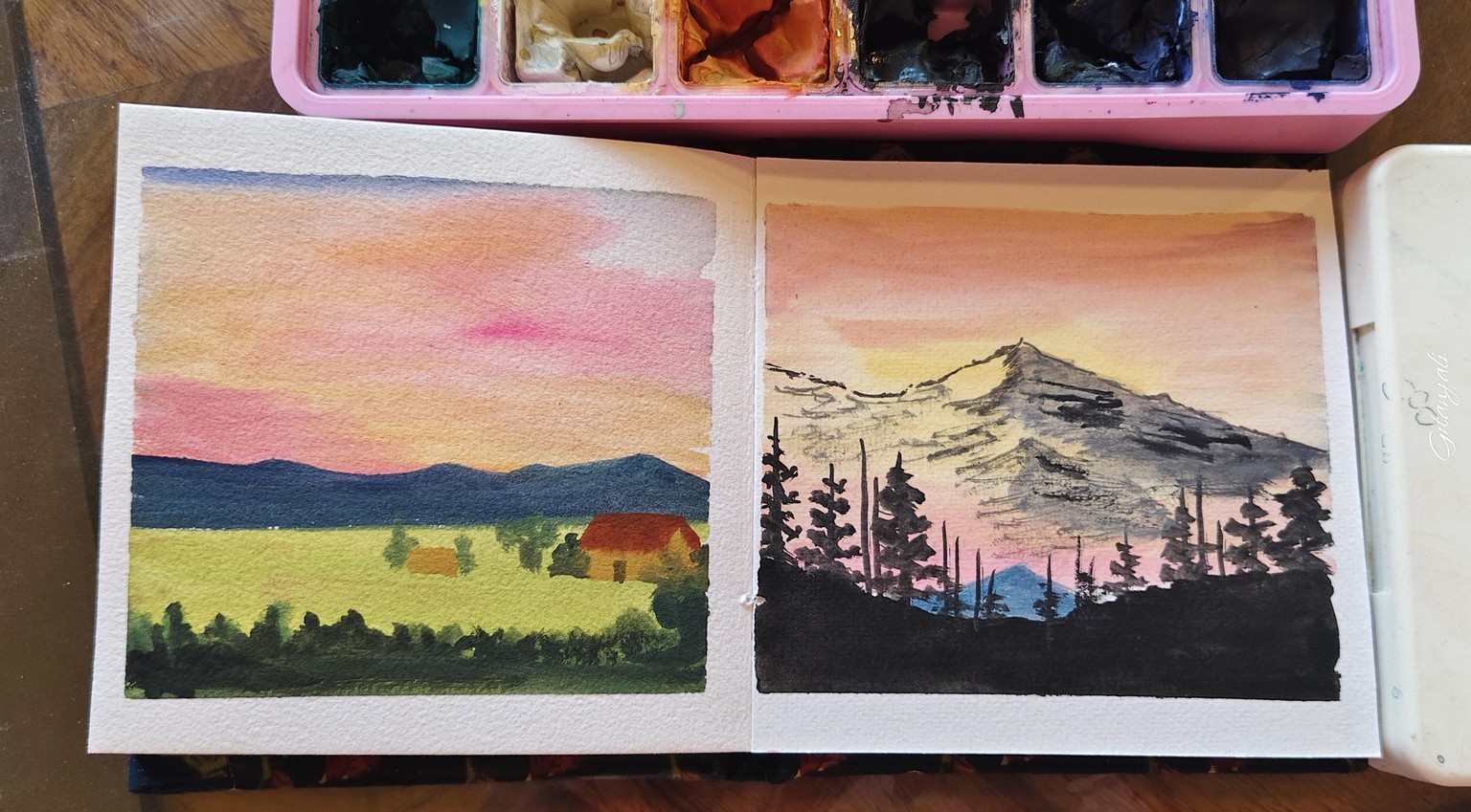 Gouache work - image 4 - student project