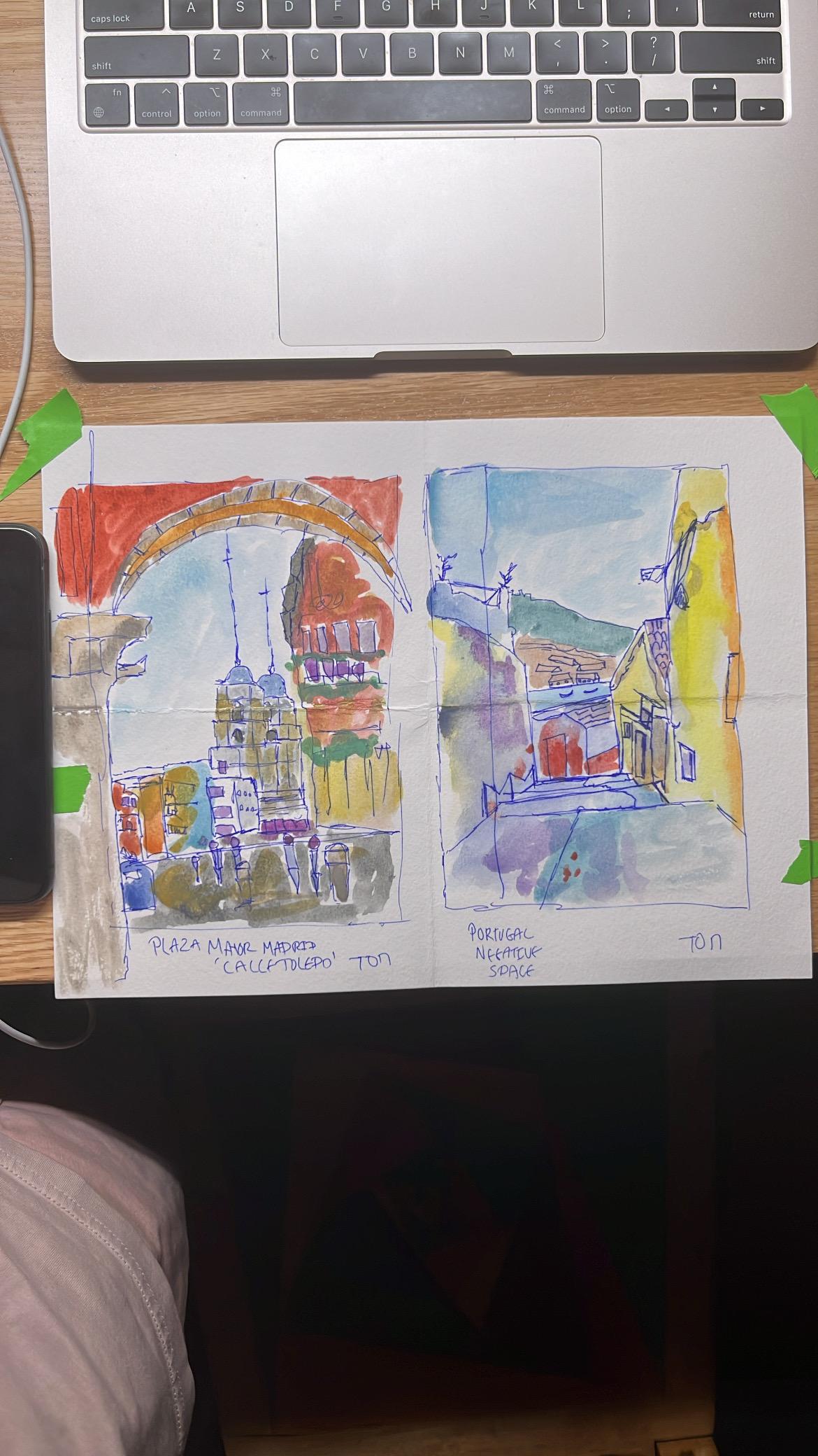 Sketching with negative space - image 1 - student project