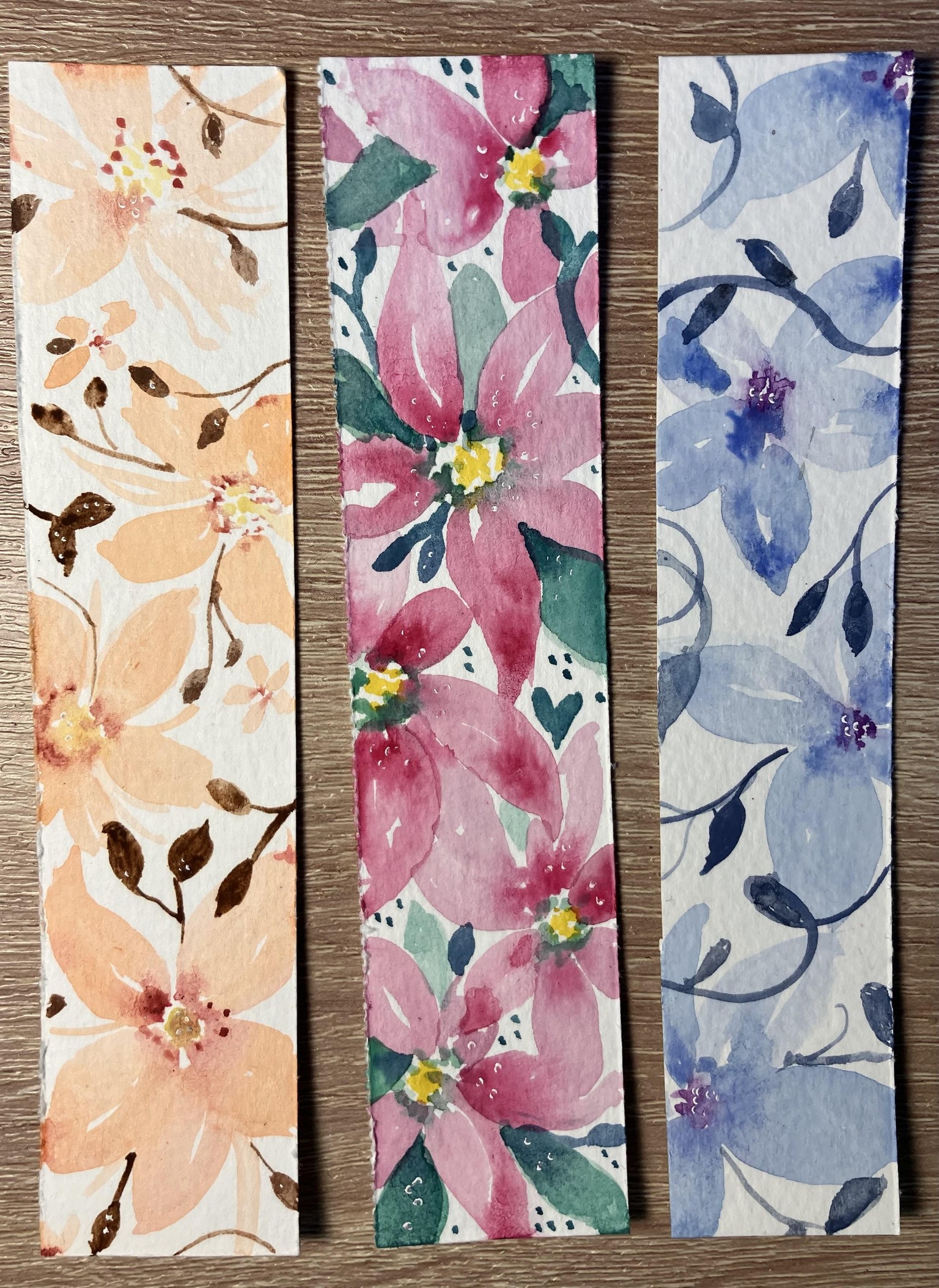 Flowery Bookmarks - image 1 - student project
