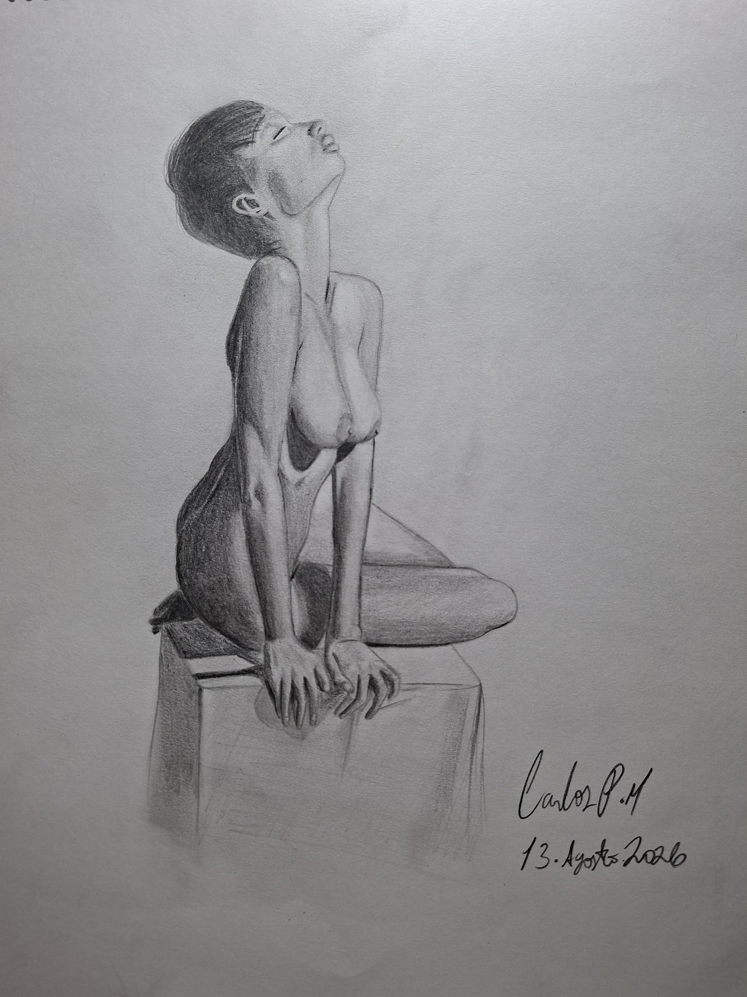 Nude drawing - image 1 - student project