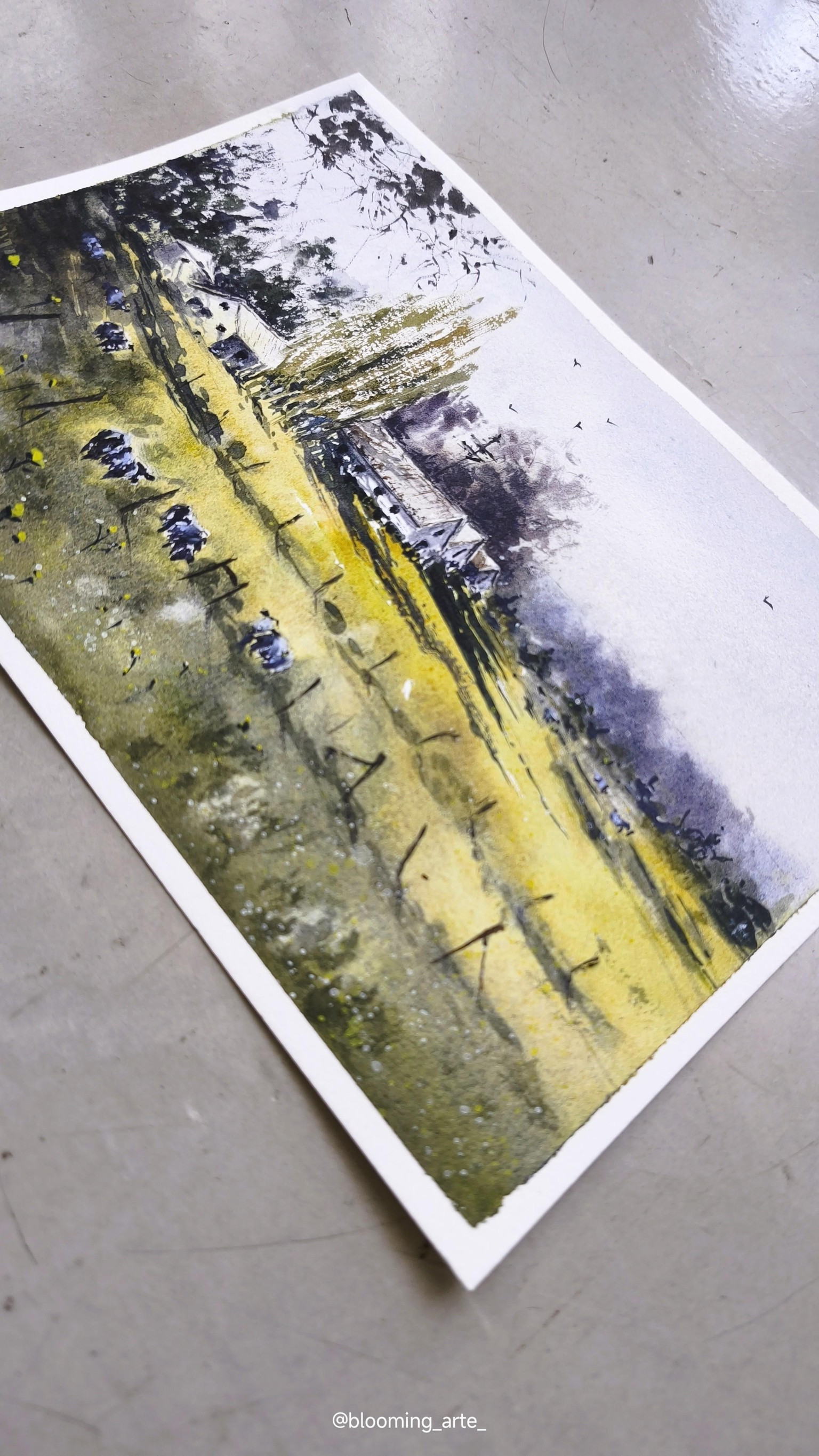 Master Light, Shadow & Color in Watercolor Landscapes: Joseph Zbukvic Master Study - image 3 - student project