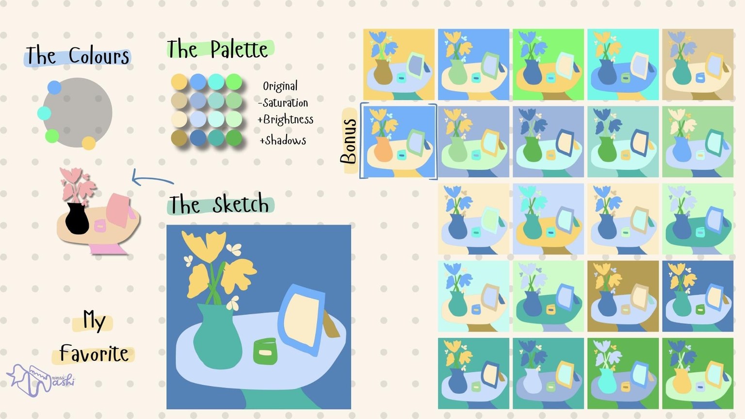 Color Palette Practice - image 6 - student project