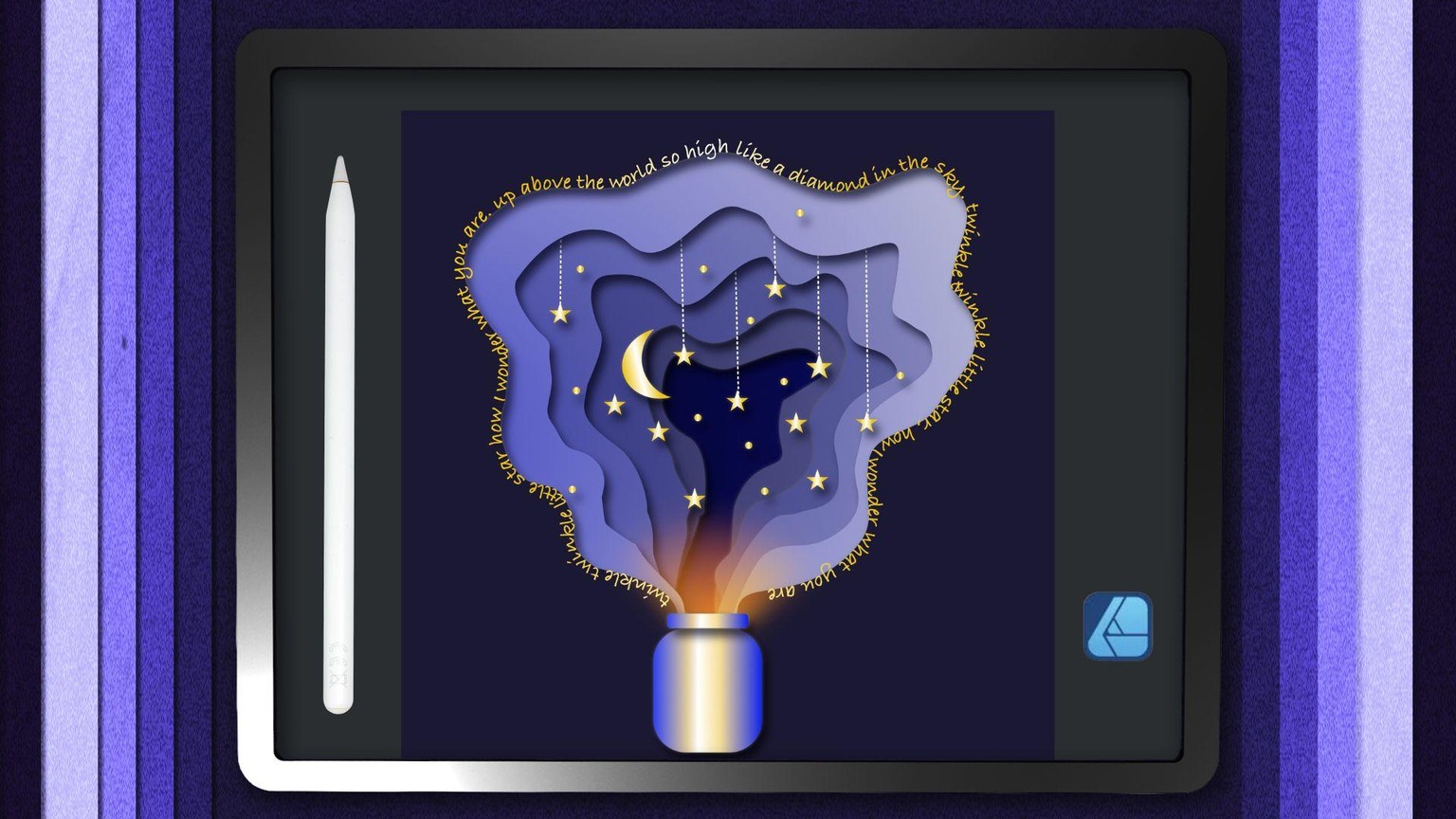 Coffee and Nightscape poster - image 2 - student project