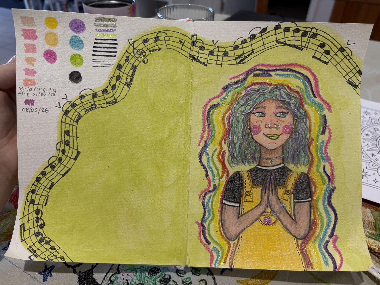 Dancing Sea Horses, Chakra girl - image 3 - student project