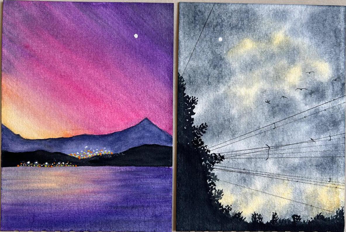 30 days of unwinding with watercolor challenge - image 9 - student project