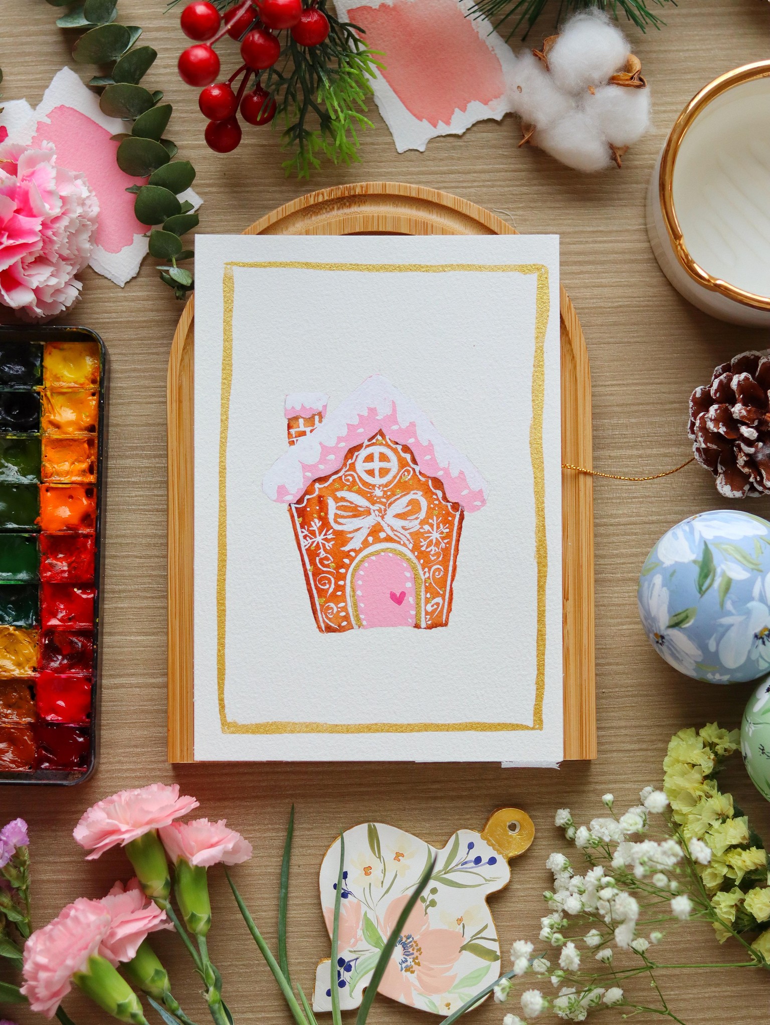 Pink Christmas Magic - image 1 - student project