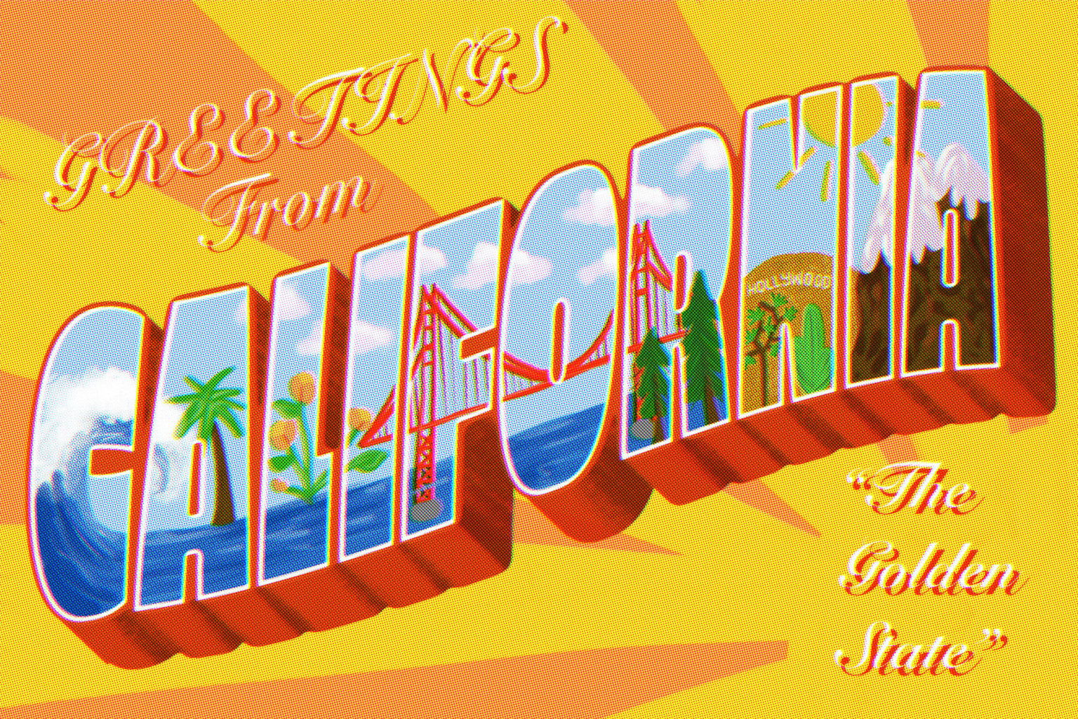 Vintage postcard! - image 1 - student project
