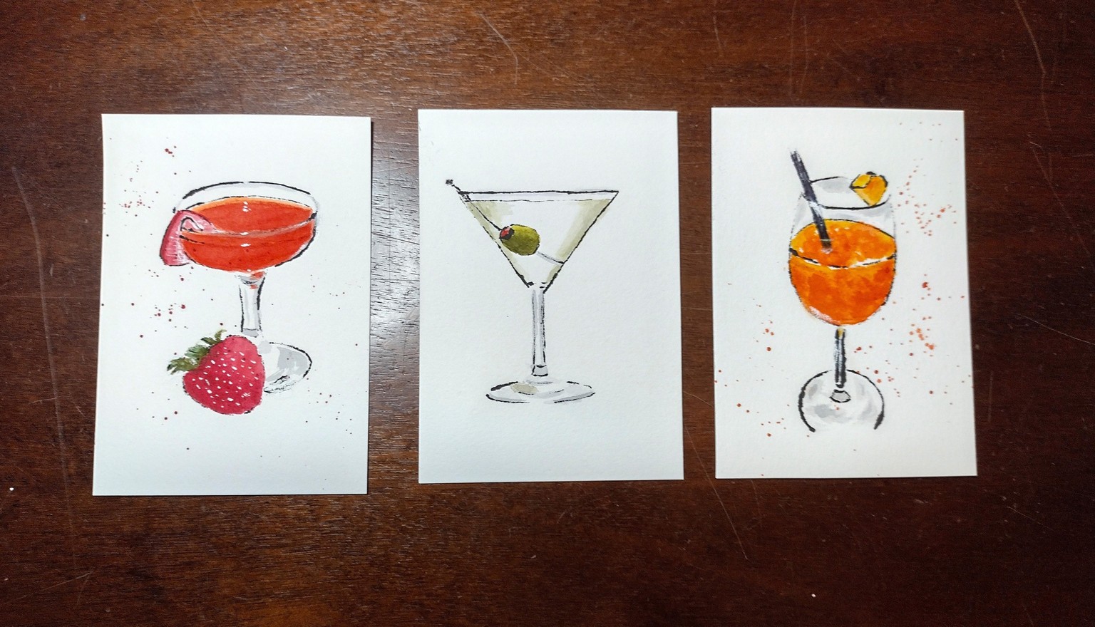 #Three drinks - image 1 - student project