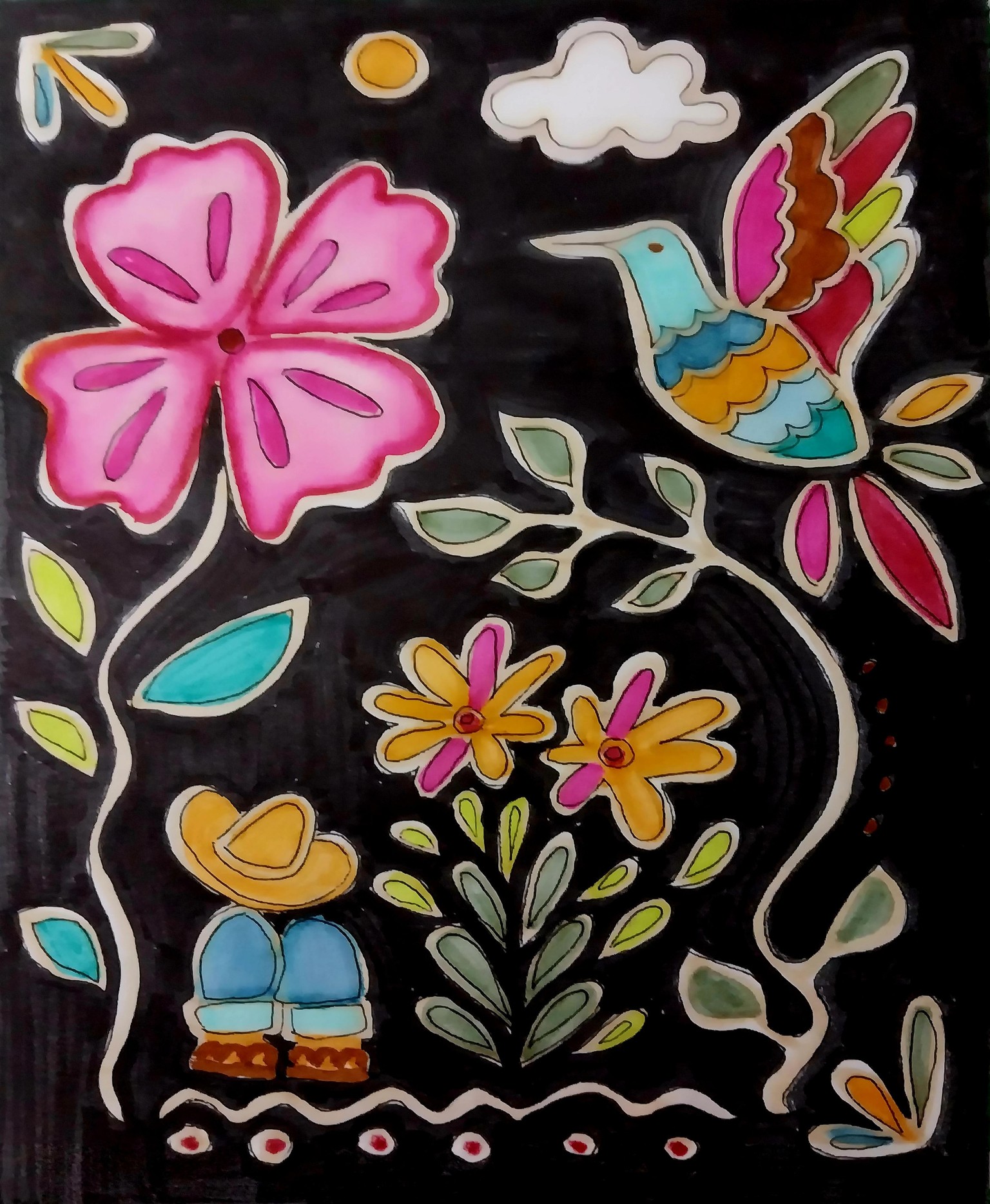 My attempt at Otomi art - image 4 - student project