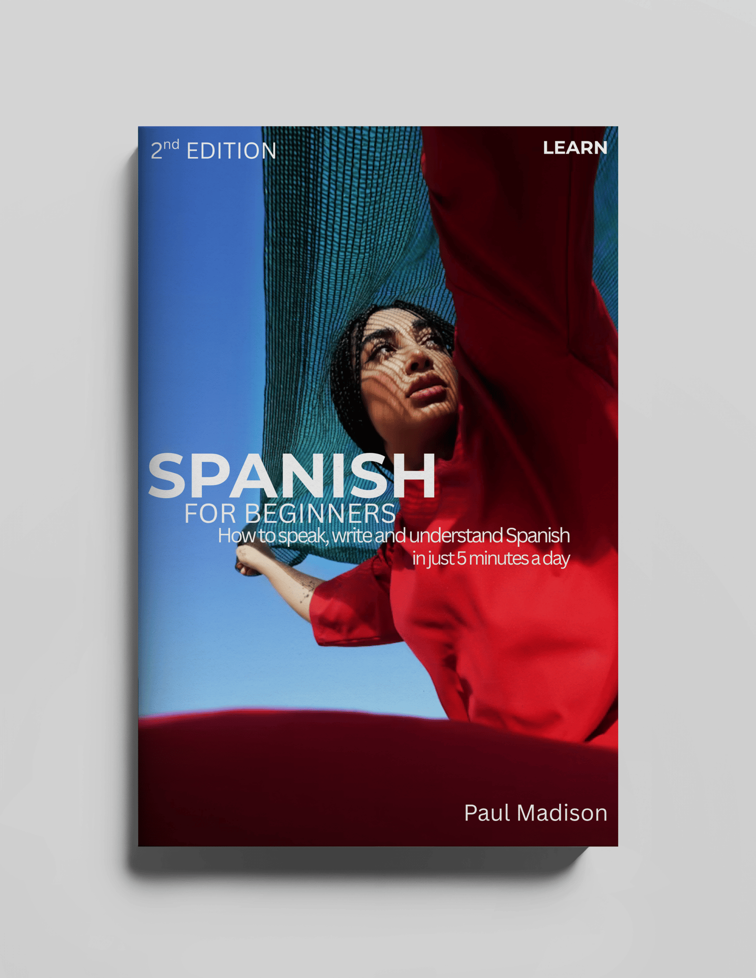 Spanish for beginners—asymmetrical, targeted at a female audience with an airy, inspirational mood - image 1 - student project